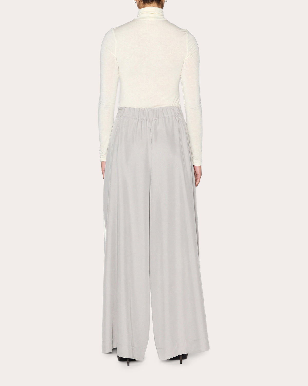 Radiance Grosgrain Wide-Leg Pants
