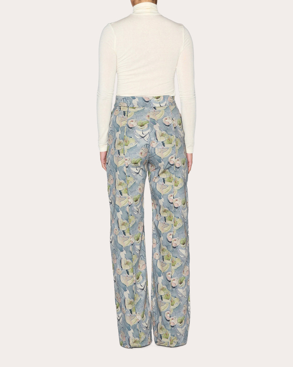 Intuition Floral Straight-Leg Pants