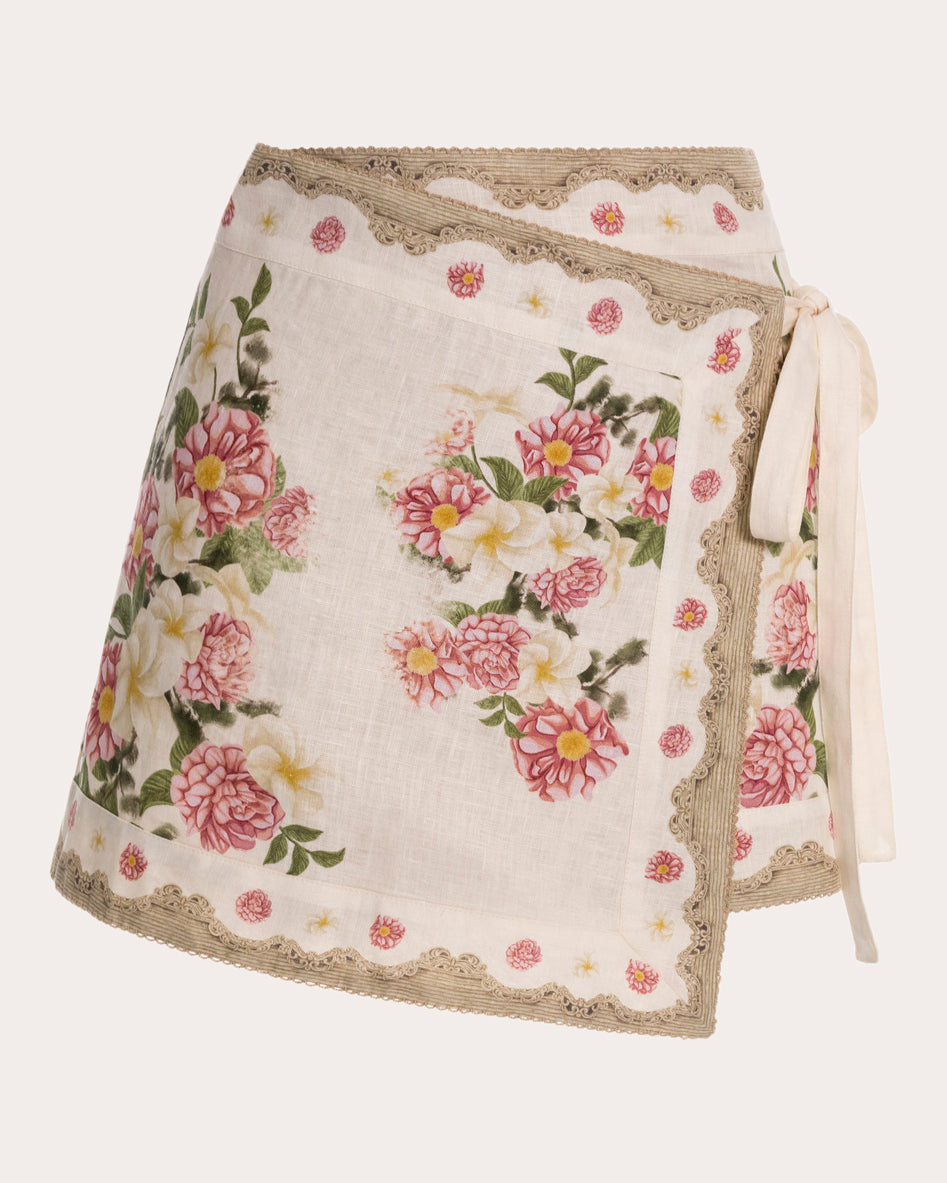 Luna Paraiso Linen Mini Pareo