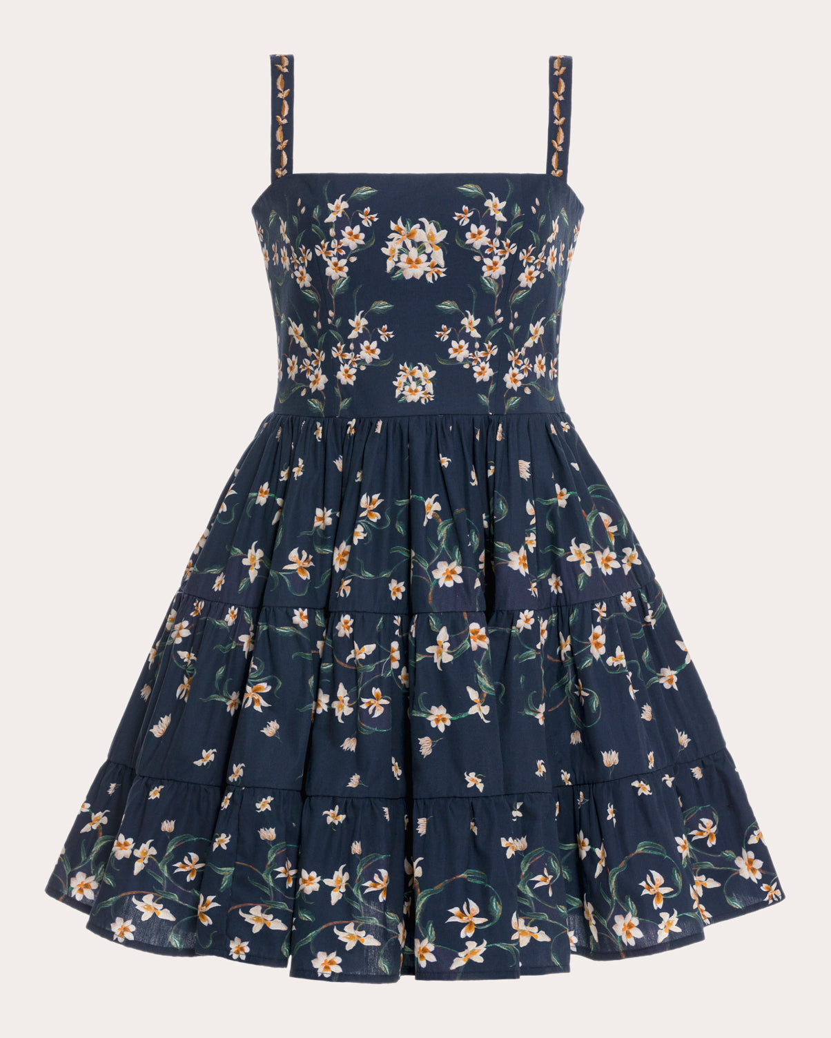 Lima Promesa Cotton Tiered Mini Dress