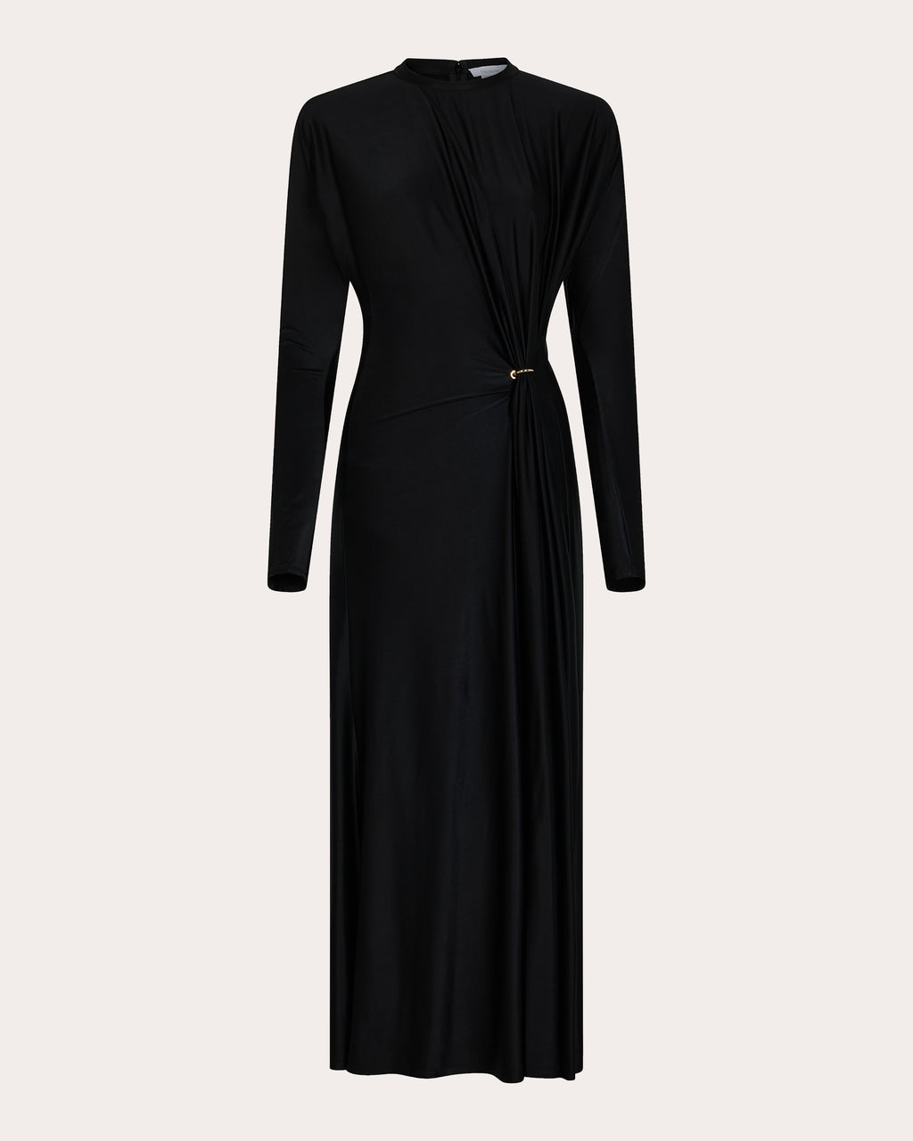 Rabanne Ruched Jersey Midi Dress
