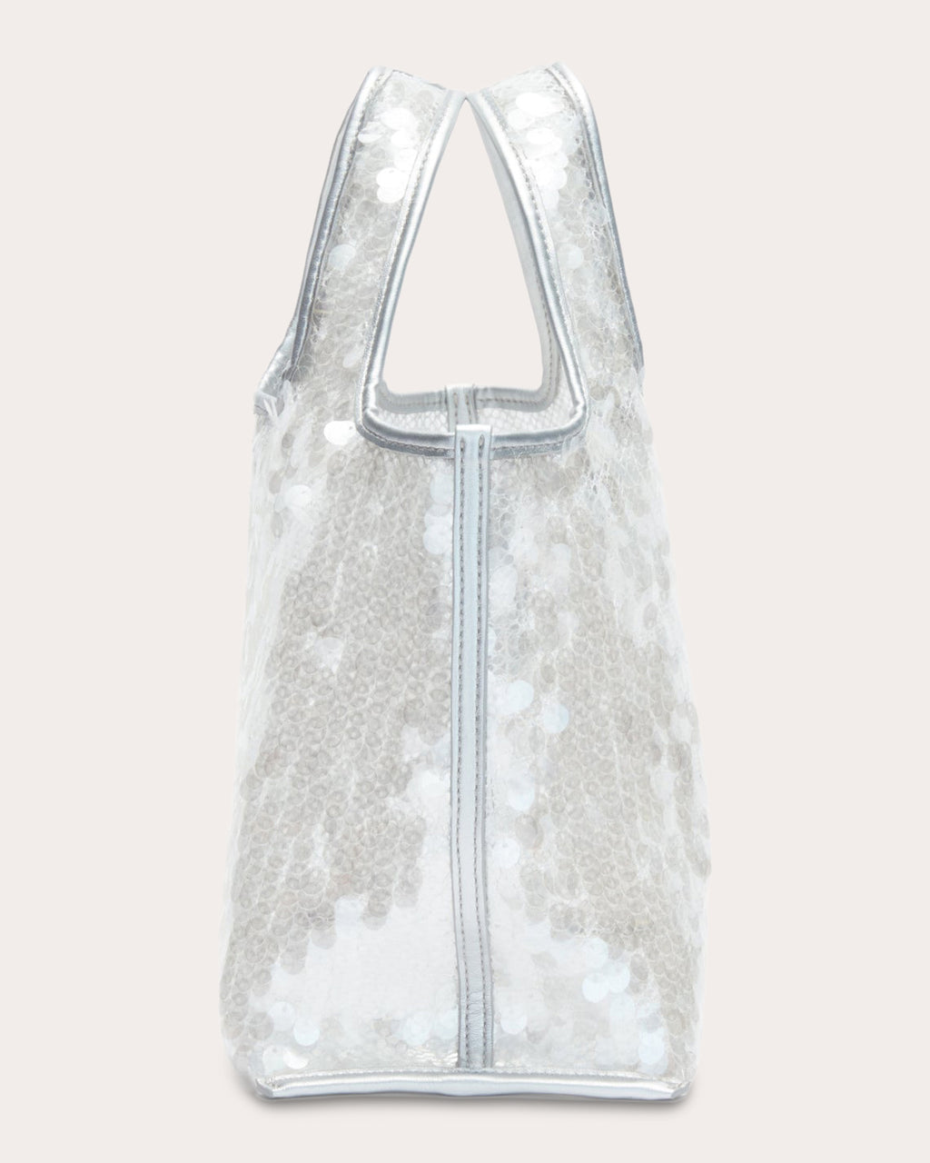 Sequin Mesh Mini Market Tote