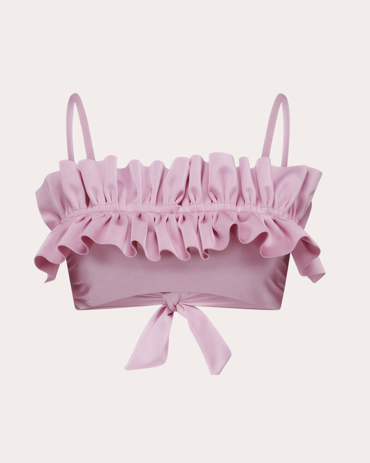 Pink With Purpose Nath Bandeau Bikini Top