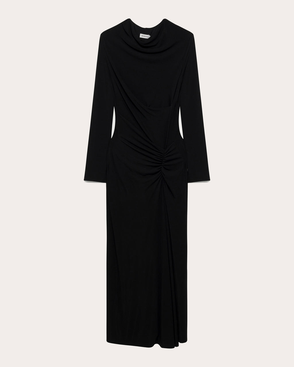 Ferrera Draped Jersey Midi Dress