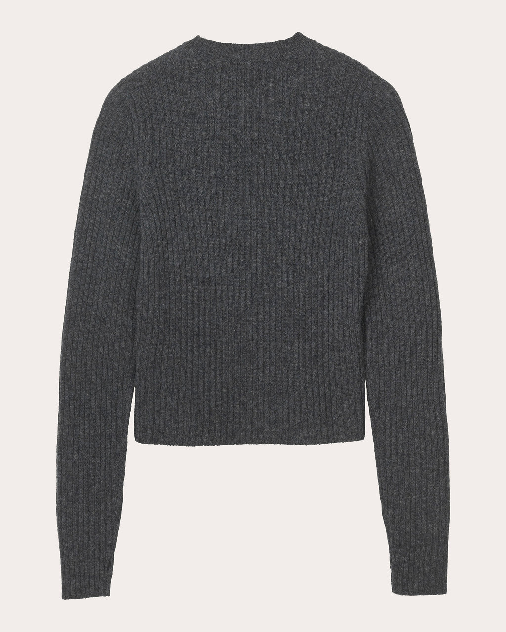 Blas Floral Appliqué Wool Crewneck Sweater