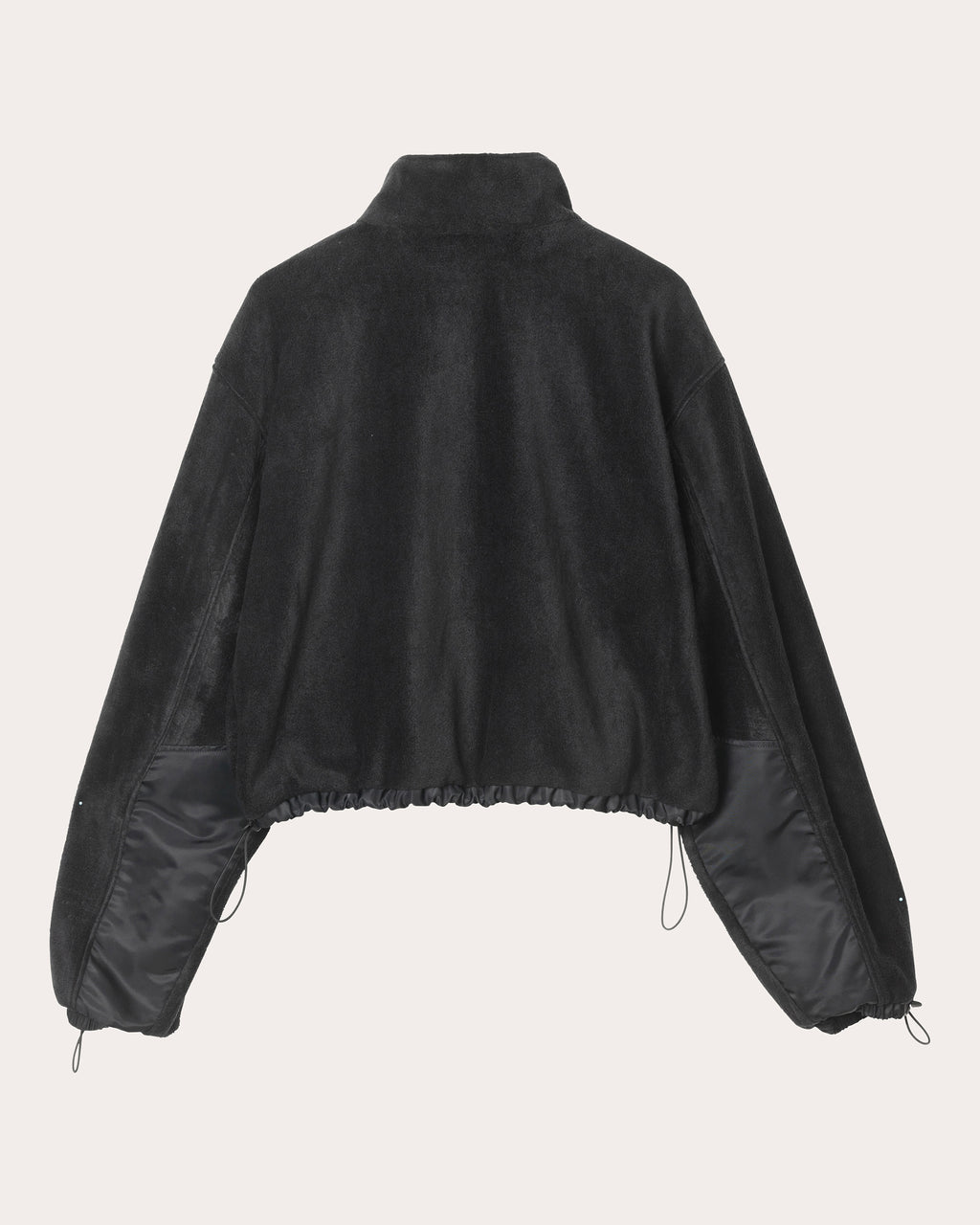 Bastian Floral Fleece Half-Zip Anorak