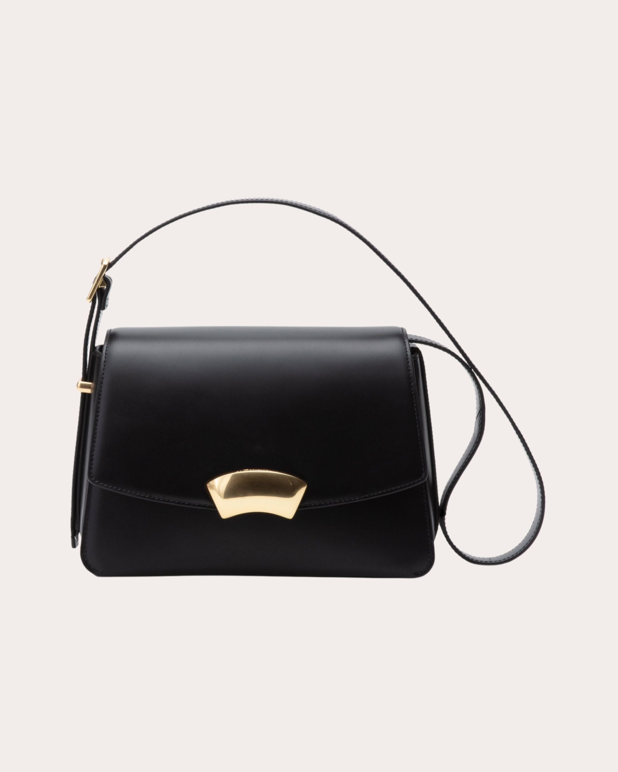 Medium ID Leather Shoulder Bag