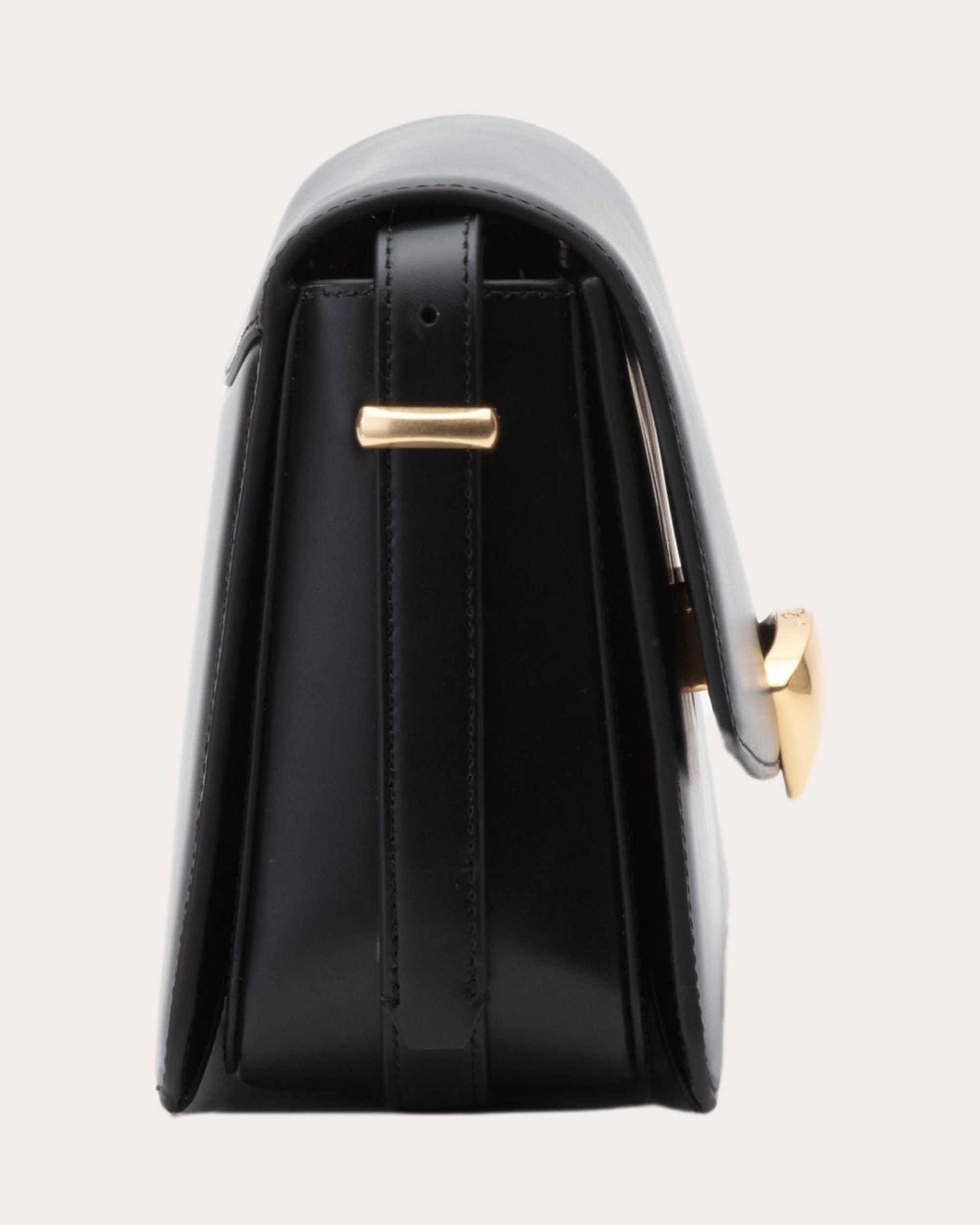 Medium ID Leather Shoulder Bag