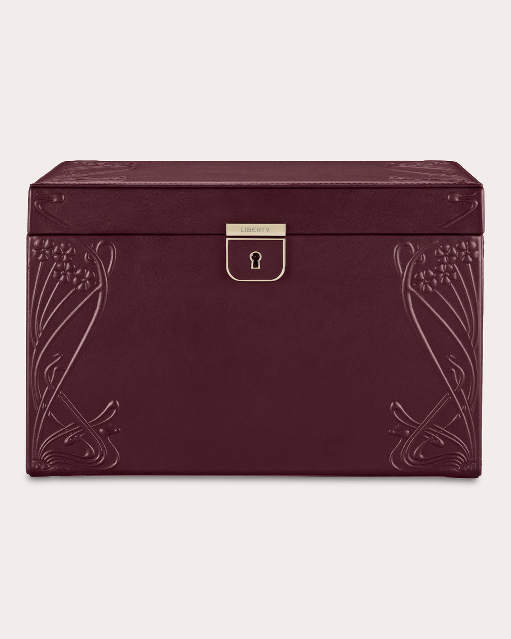 Liberty Large Embossed Jewelry Box
