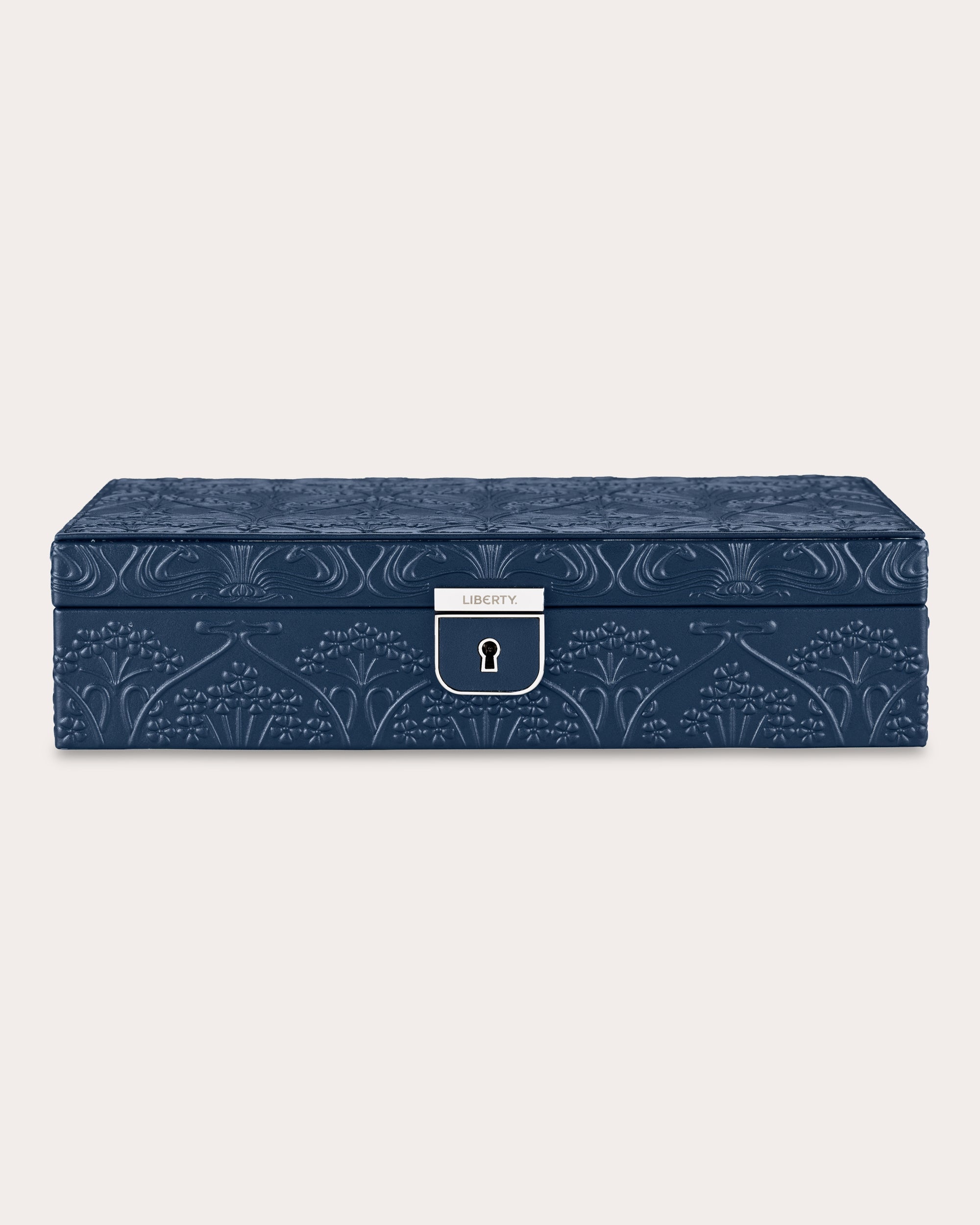 Liberty Medium Embossed Jewelry Box
