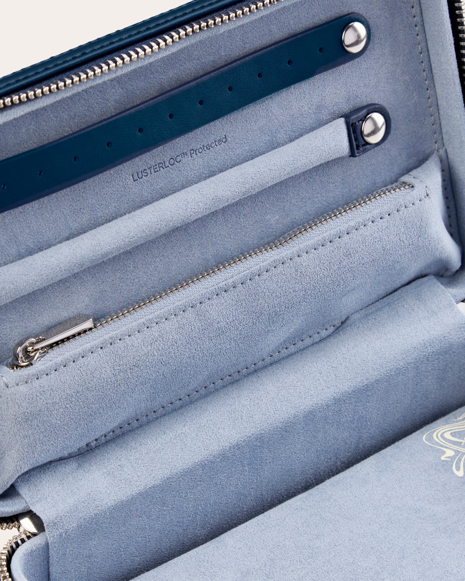 Liberty Medium Zip Embossed Jewelry Case