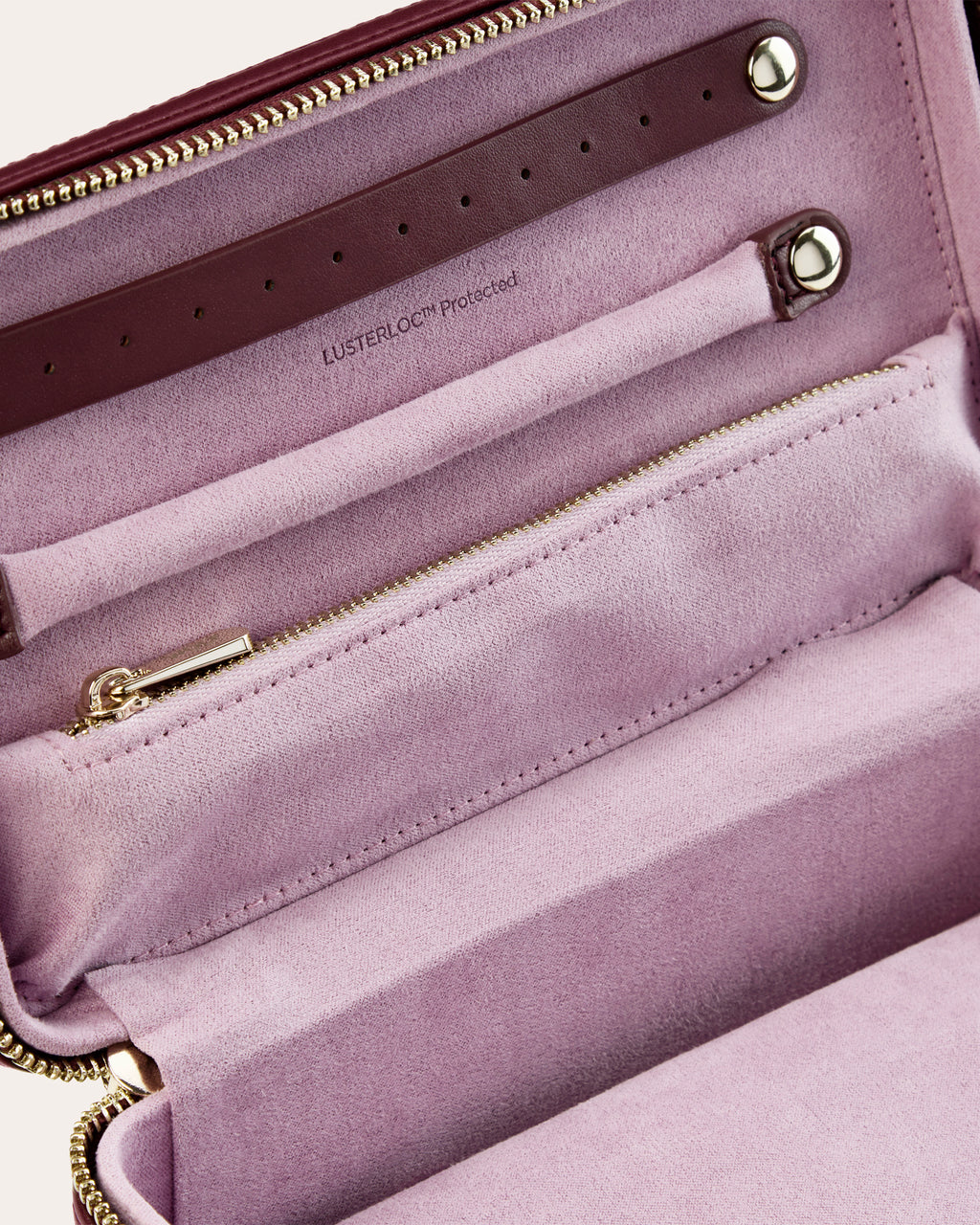 Liberty Medium Zip Embossed Jewelry Case