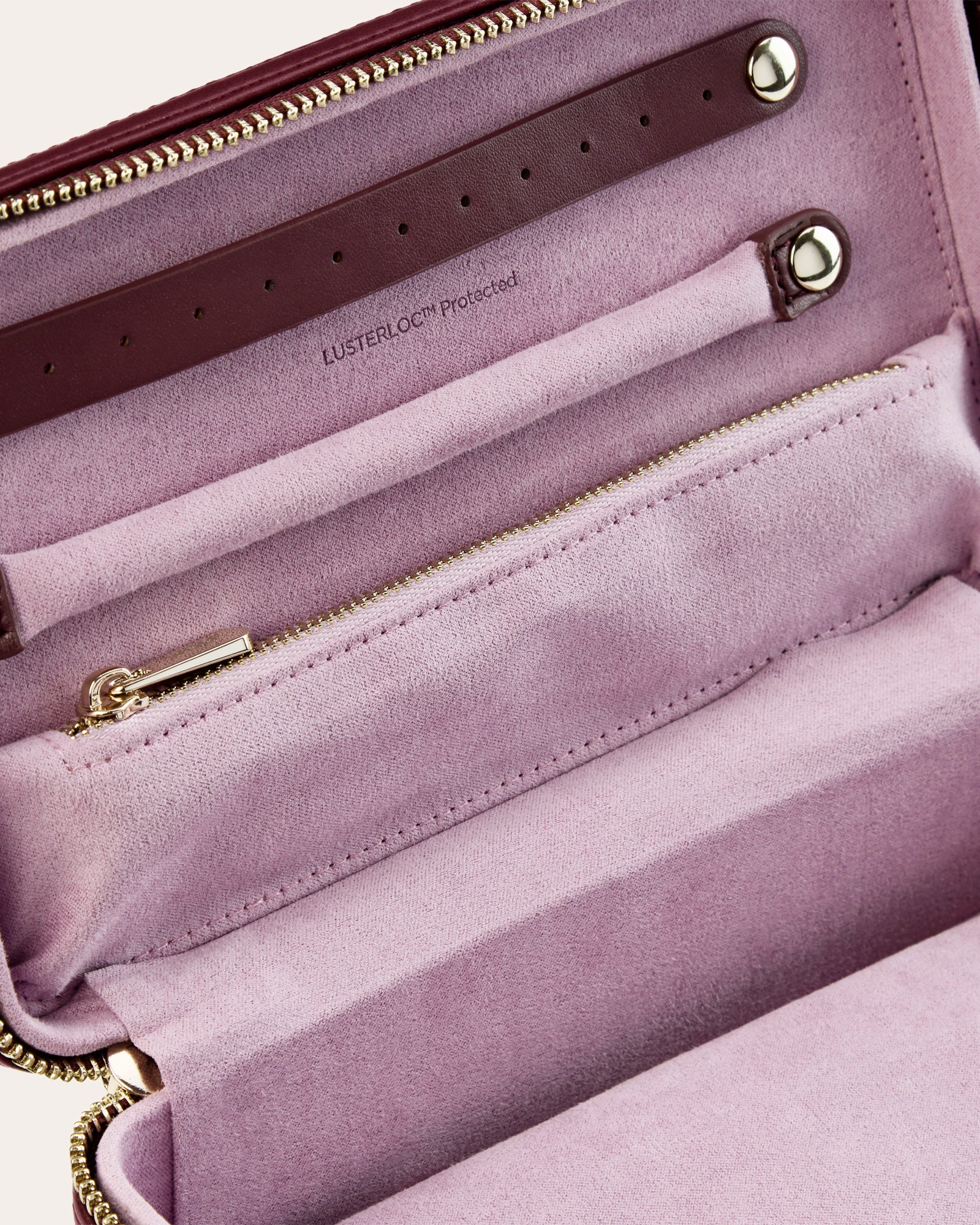 Liberty Medium Zip Embossed Jewelry Case