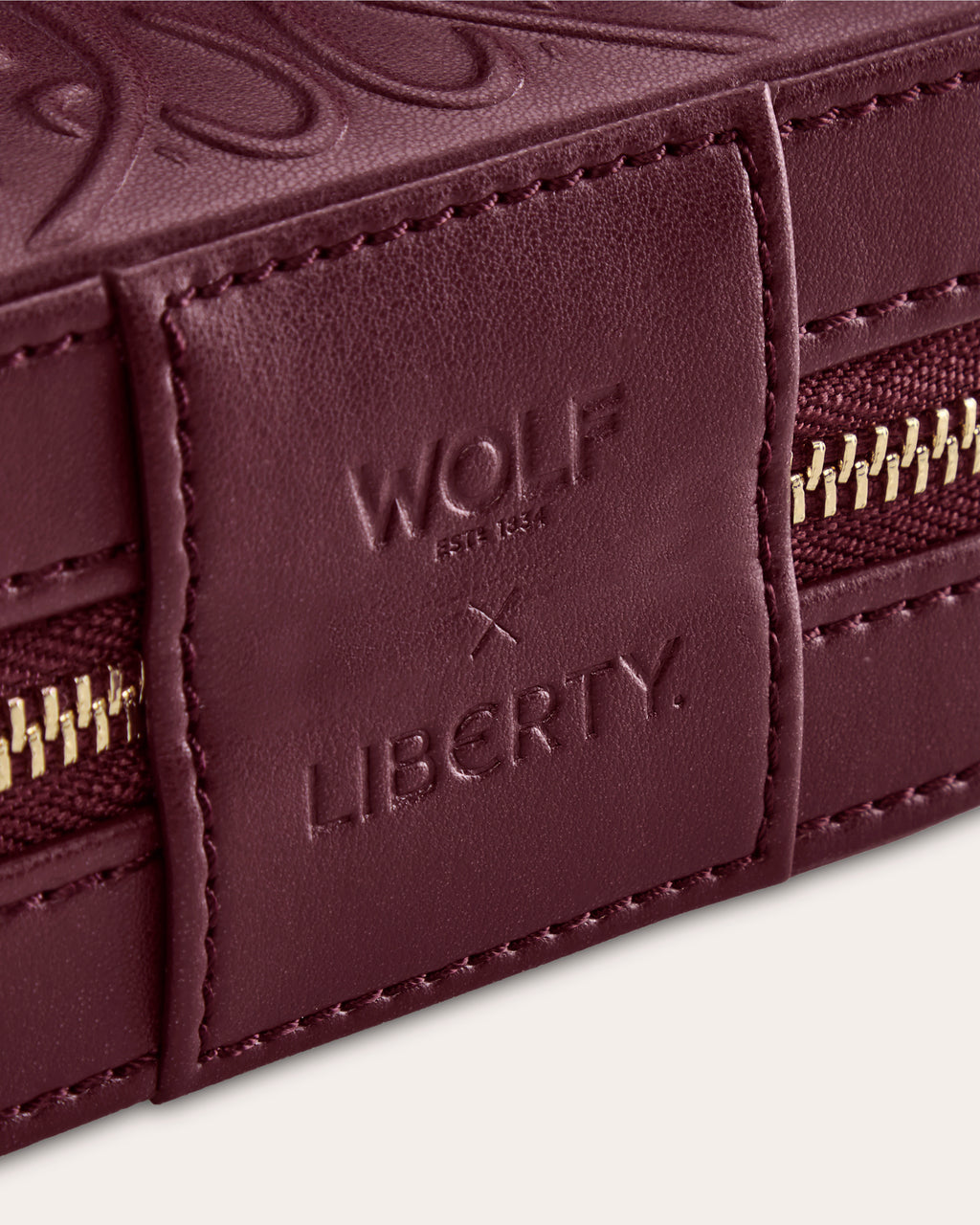 Liberty Small Travel Zip Jewelry Case
