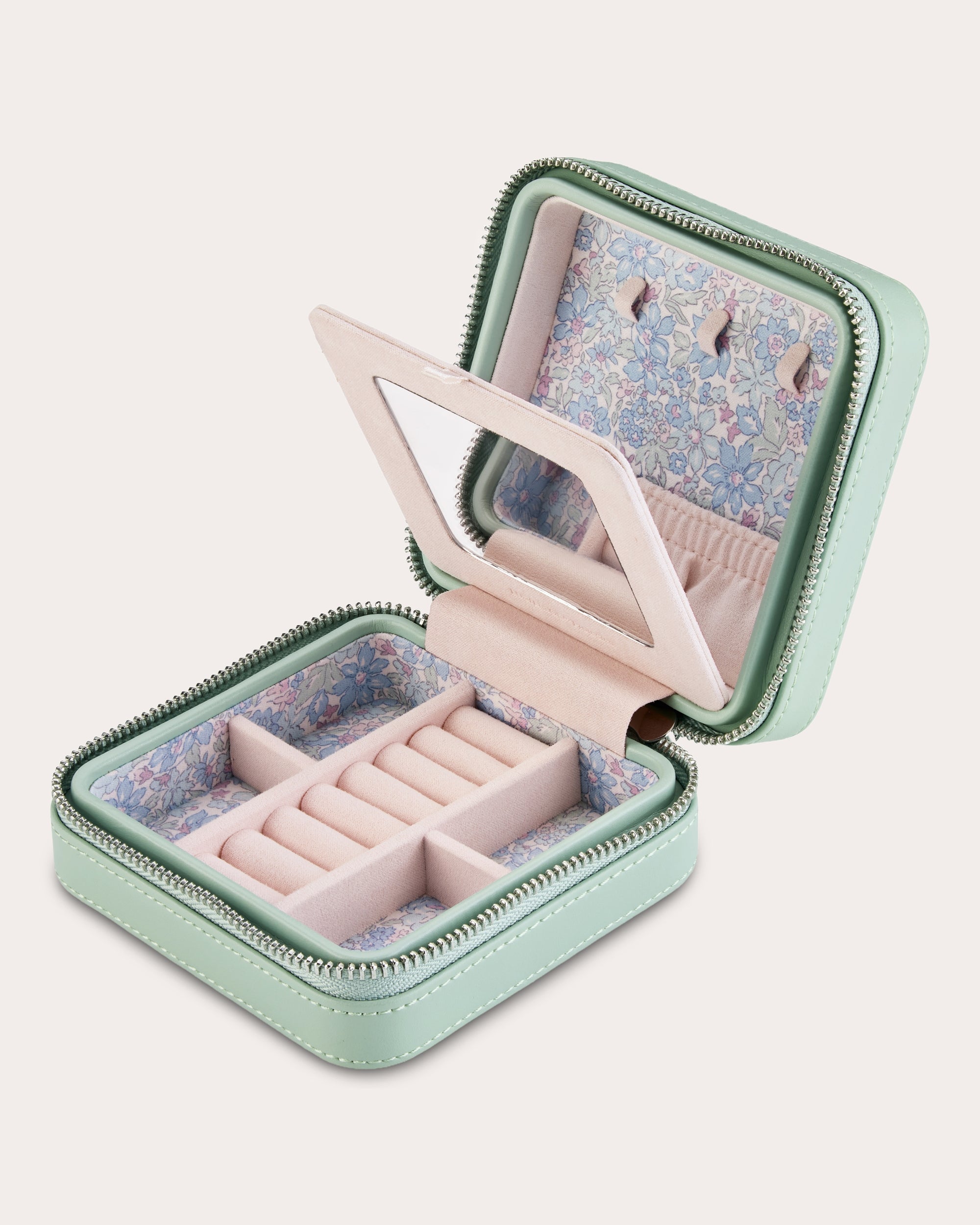 Liberty Small Travel Zip Jewelry Case