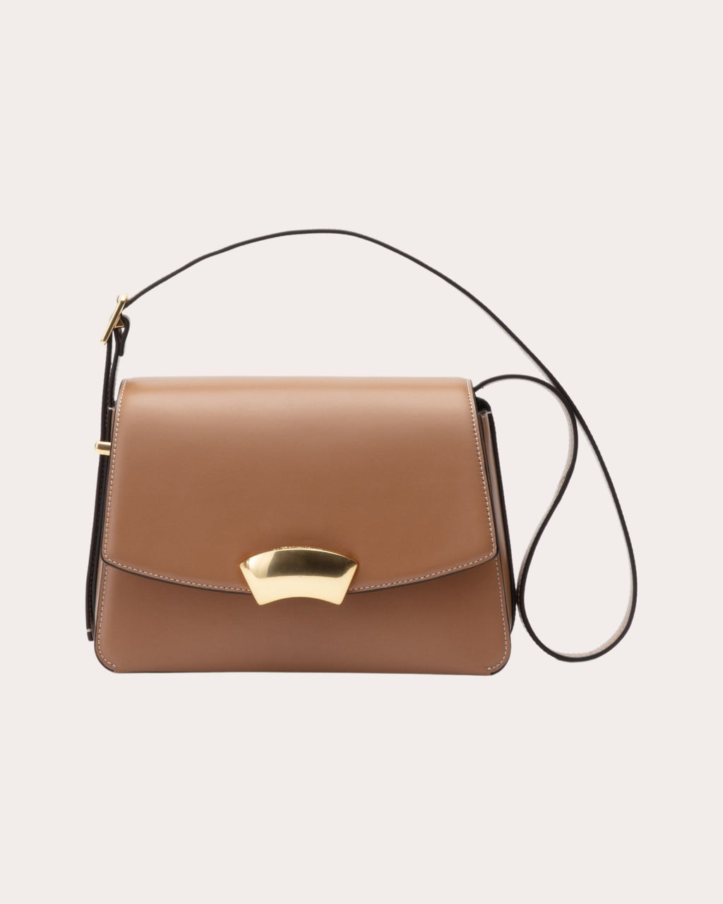Medium ID Leather Shoulder Bag
