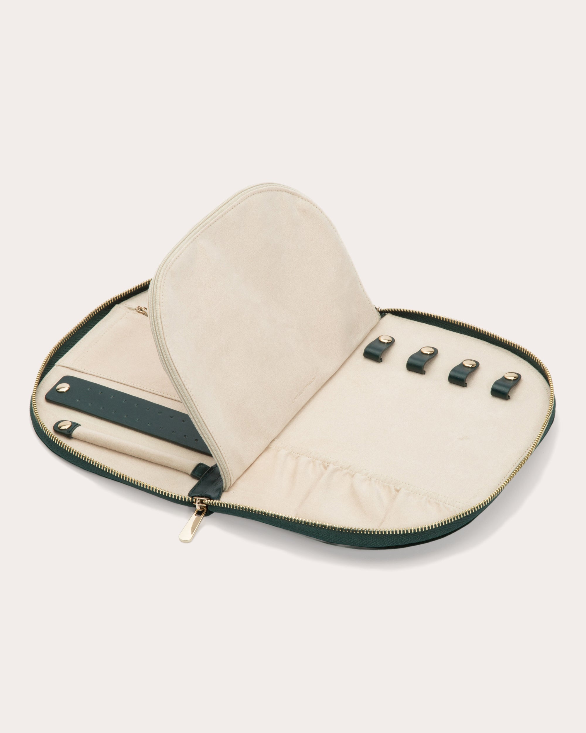 Zoe Embroidered Velvet Jewelry Portfolio