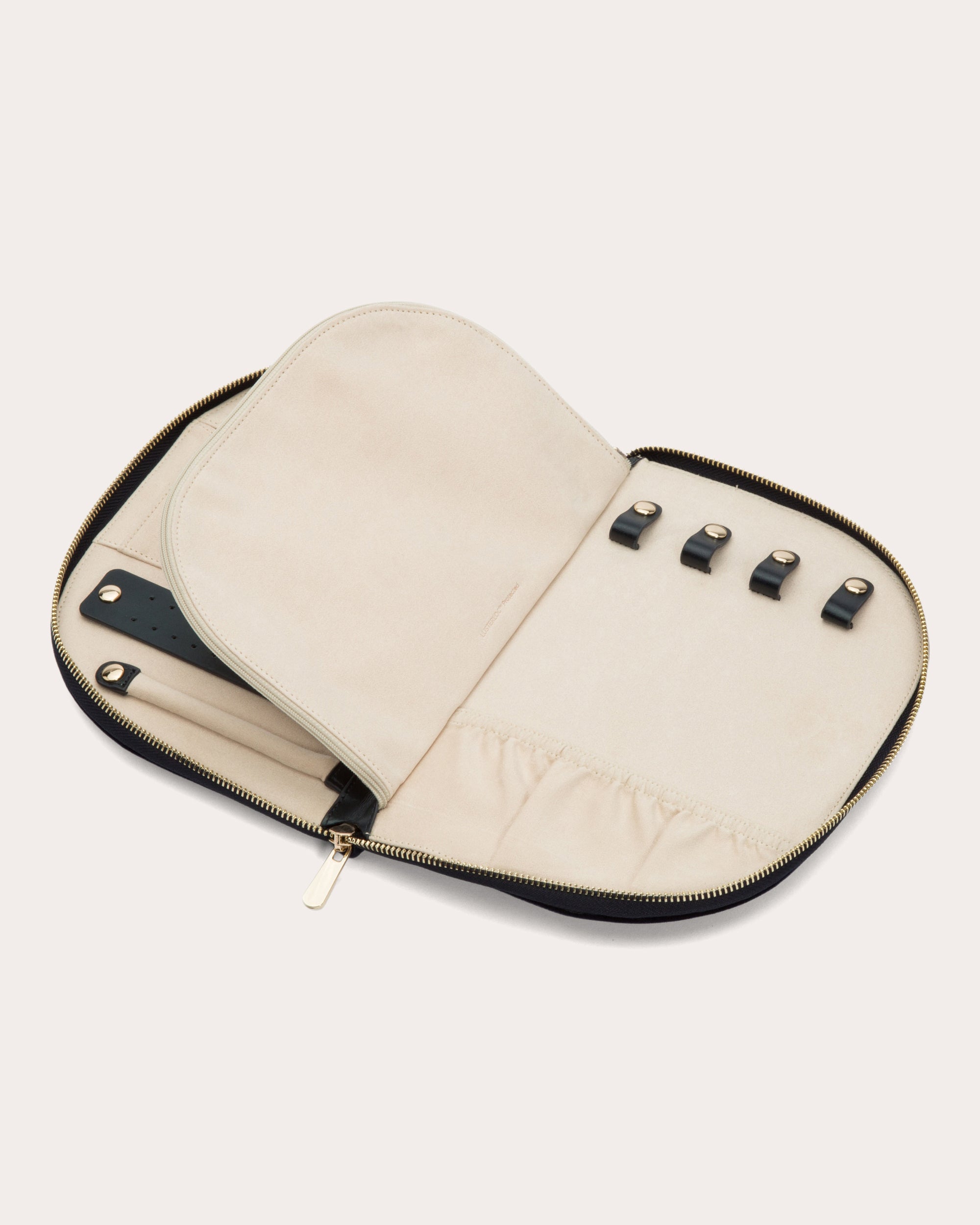 Zoe Embroidered Velvet Jewelry Portfolio