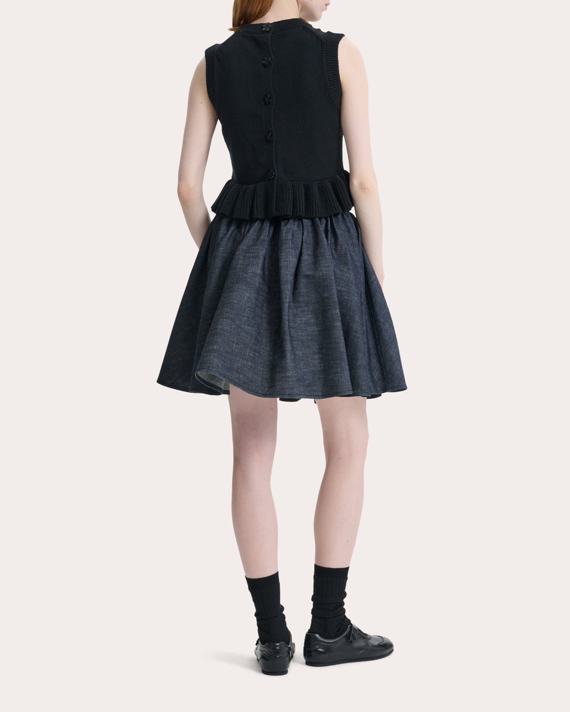 cici denim dress Simkhai Cici denim midi dress Simkhai