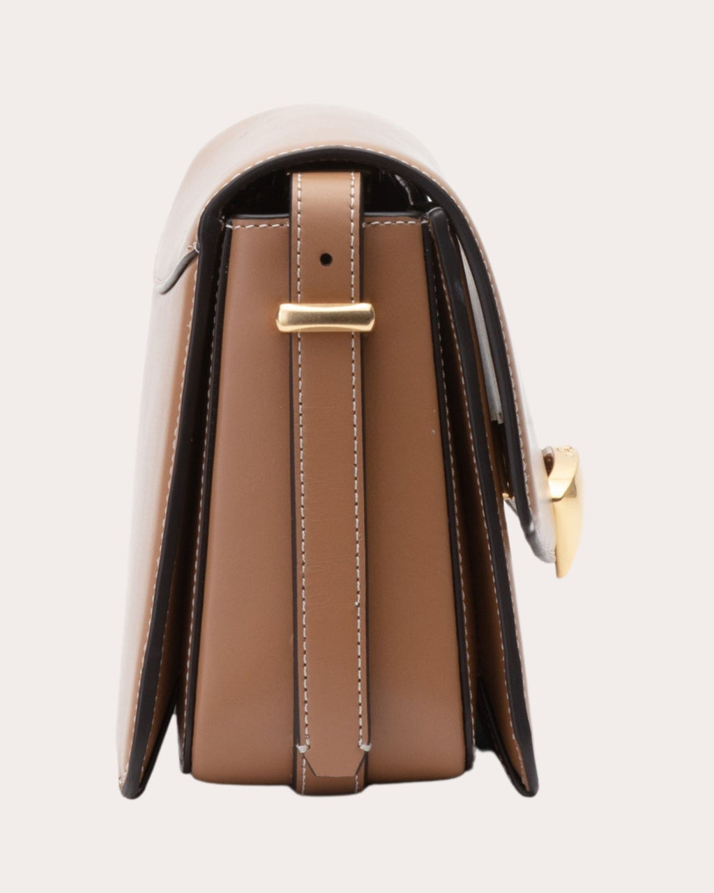 Medium ID Leather Shoulder Bag
