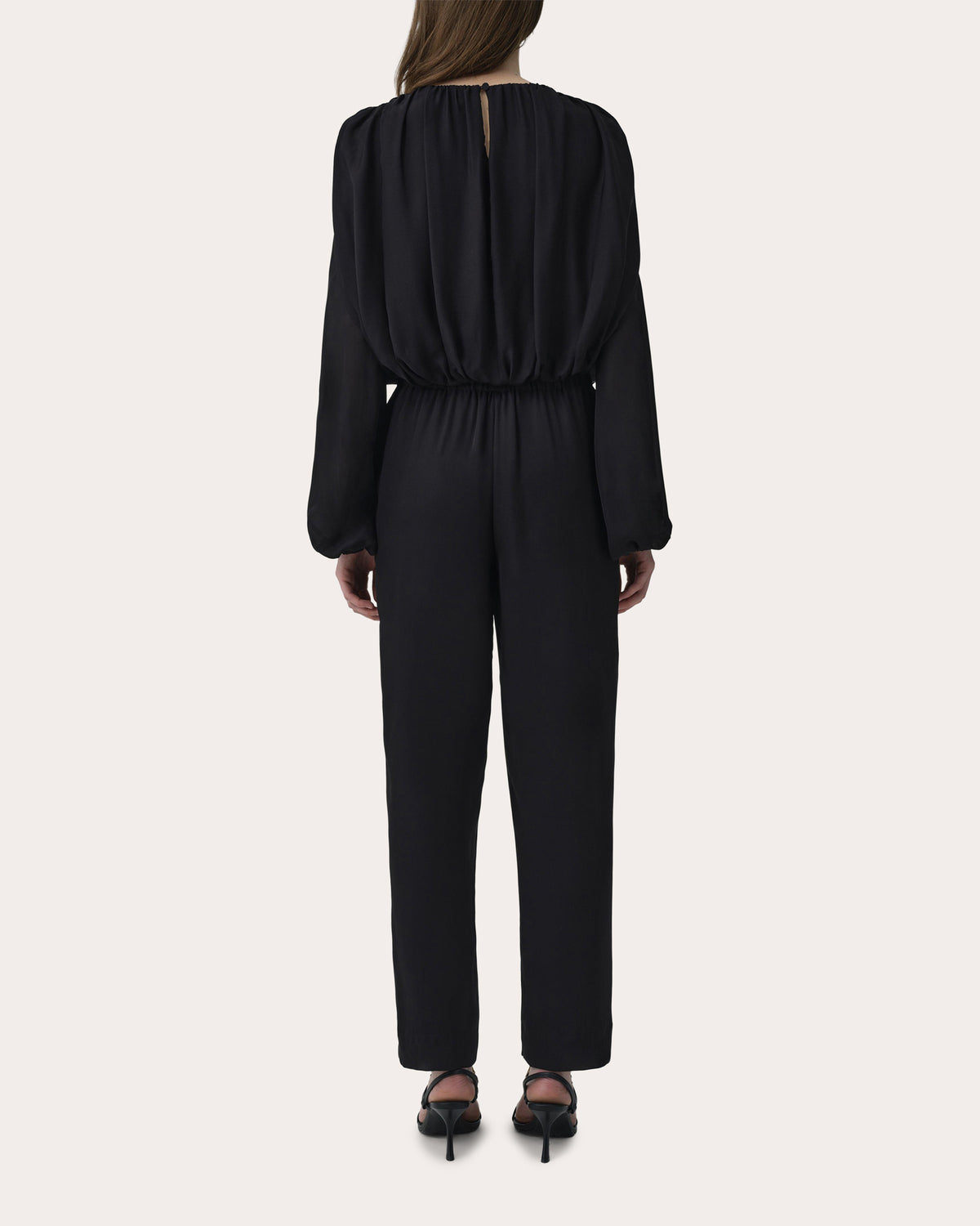 Frida Silk Georgette Gathered Blouse