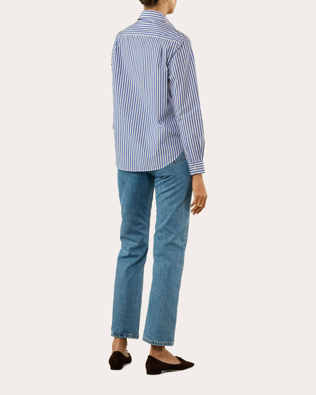 The Classic Stripe Organic Poplin Shirt