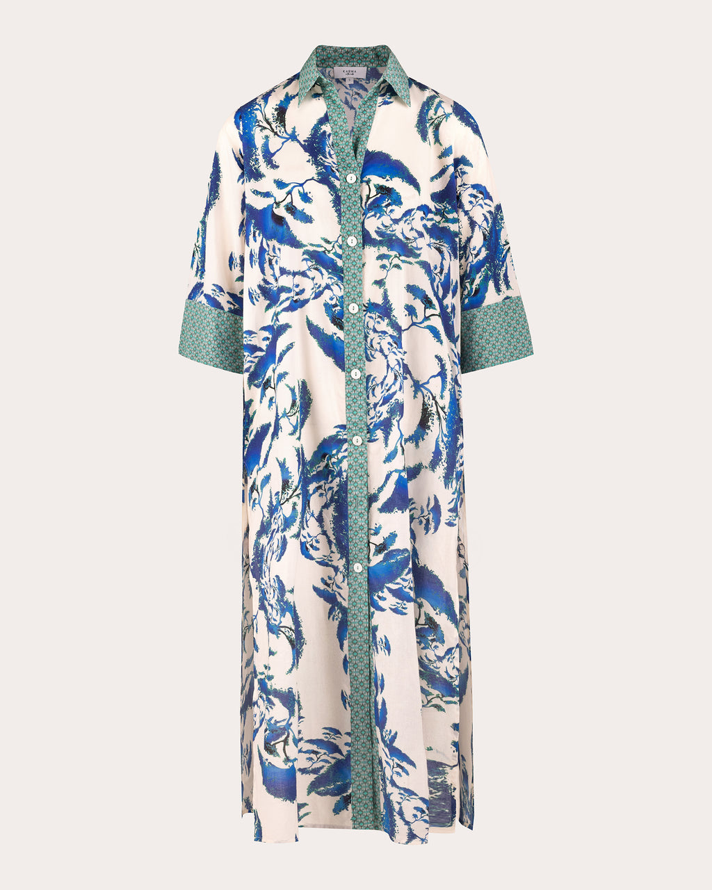 Mio Bonsai Cotton Shirt Dress