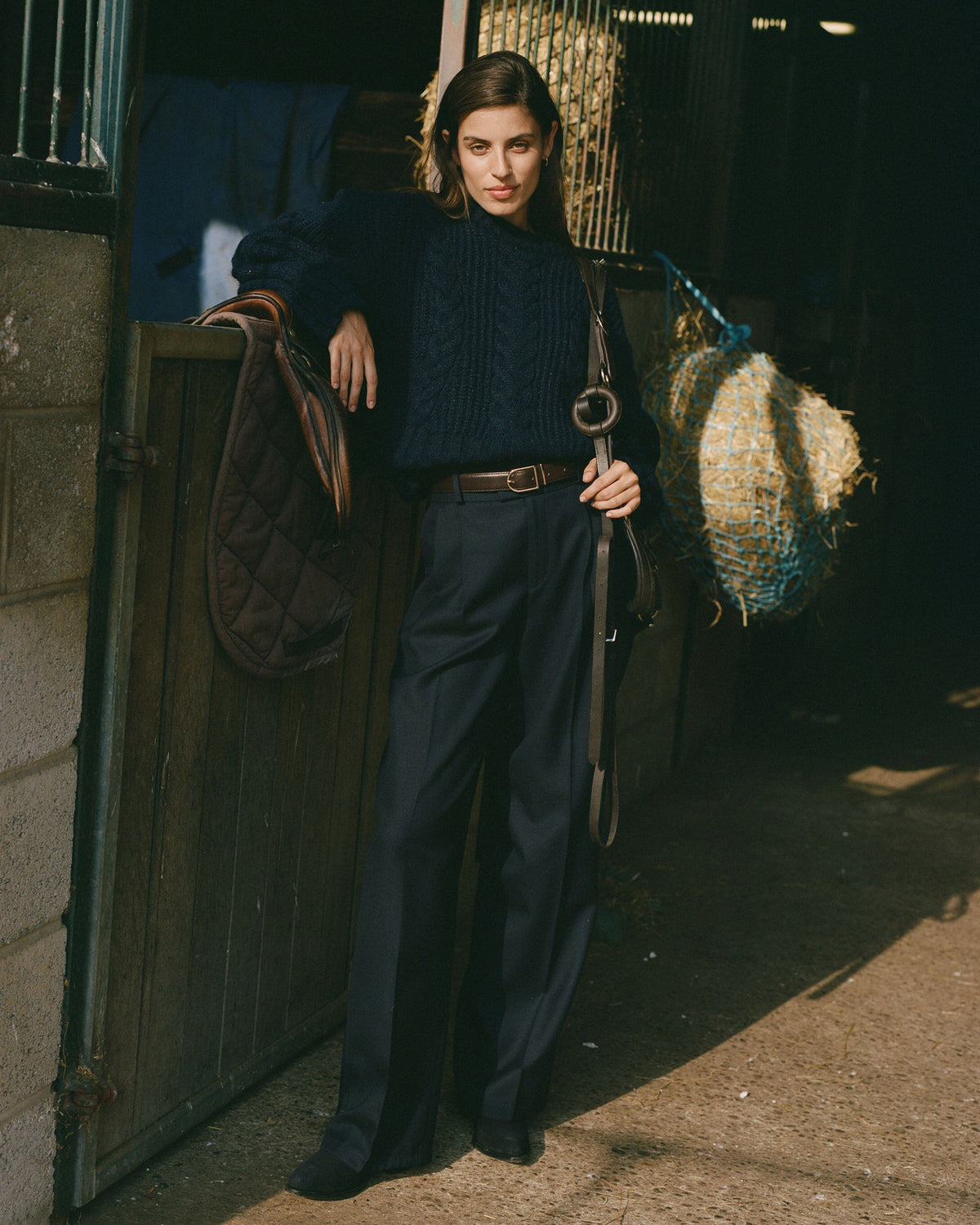 Rampling Wool Wide-Leg Trousers