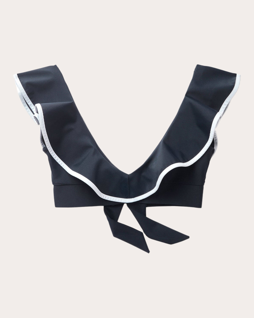 Deep Ruffle Bikini Top