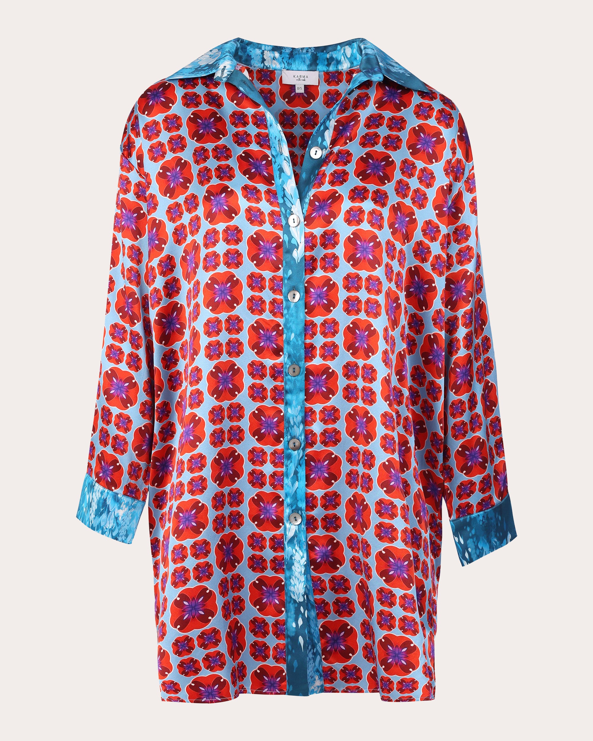 Gifu Tairu Silk Shirt Dress