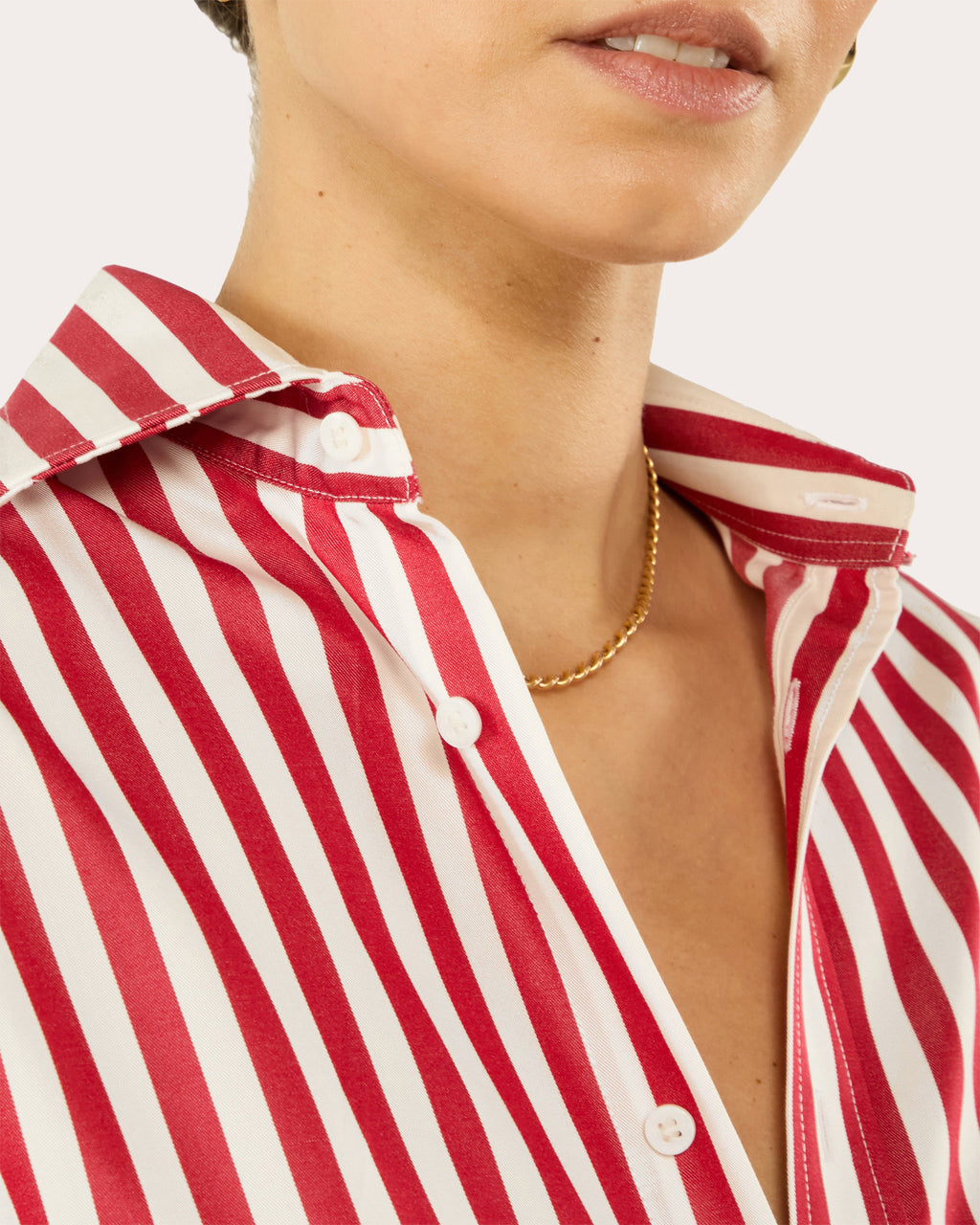 The Boyfriend Stripe Tencel™ Shirt