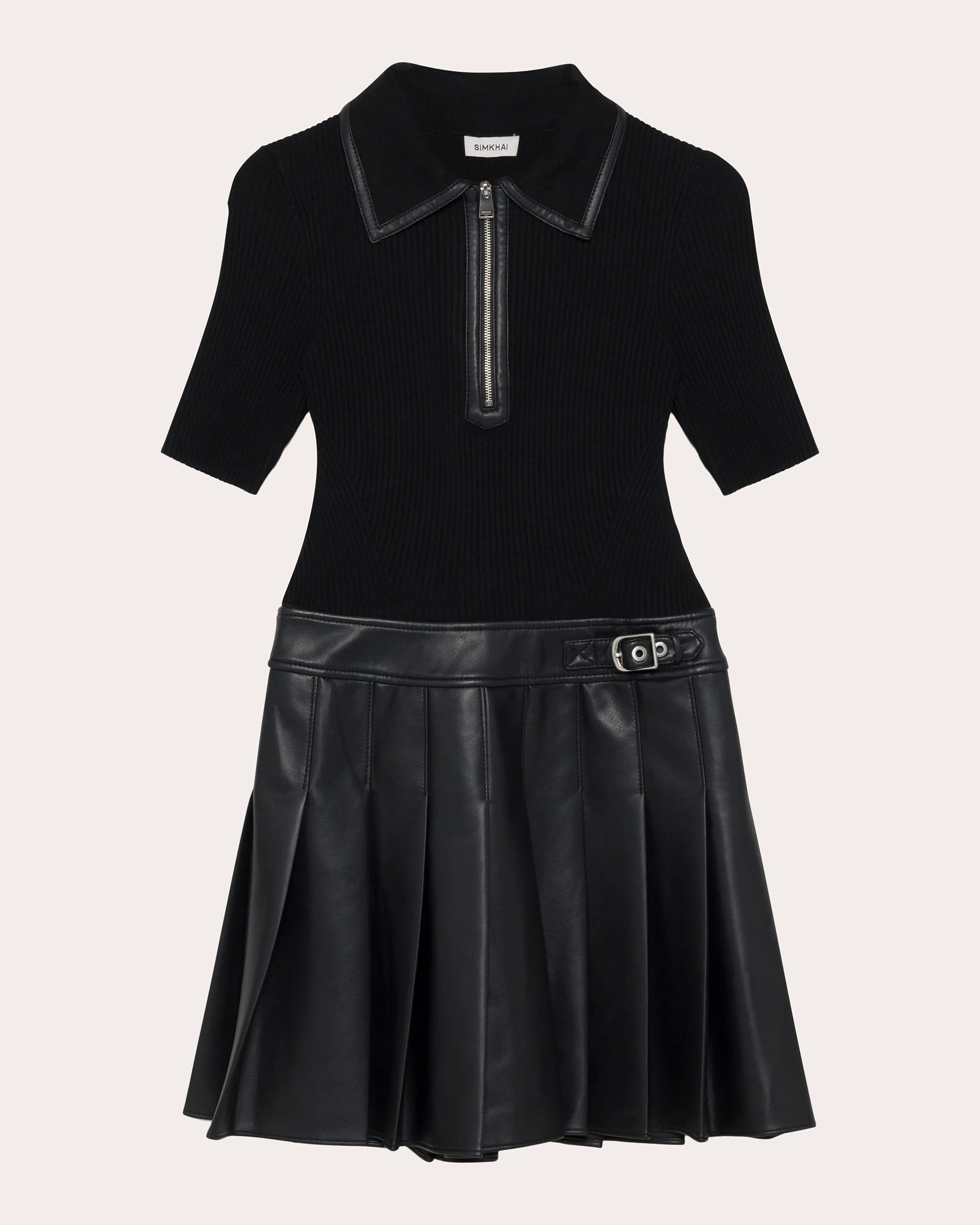 Simkhai Women's Linnie Mini Dress - Black