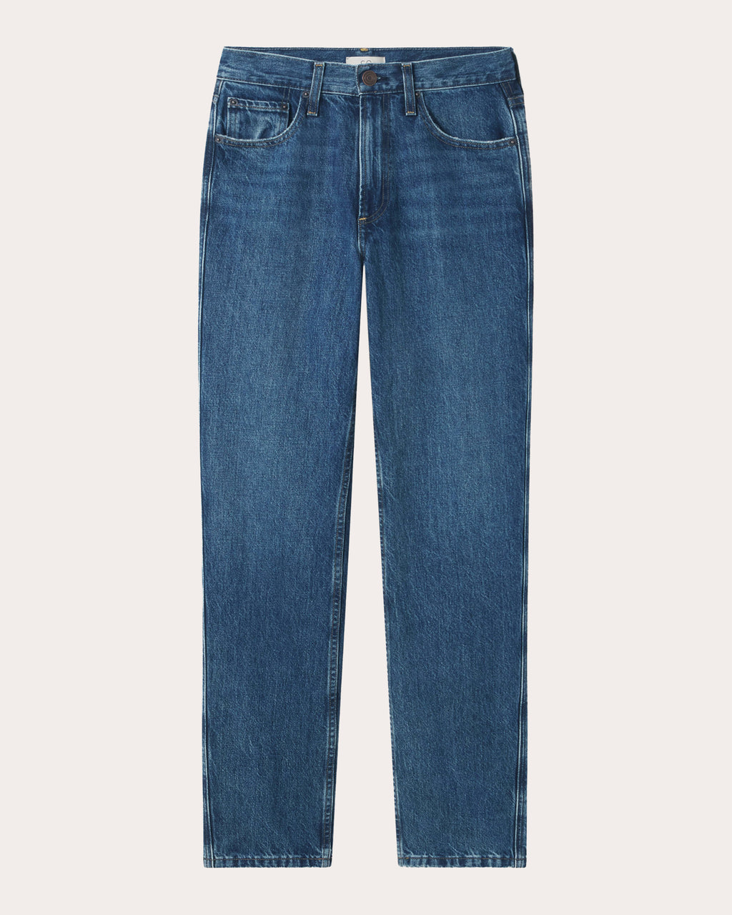 Tapered High-Rise Jeans