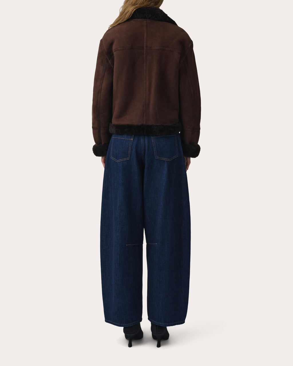Cassia Shearling Aviator Jacket