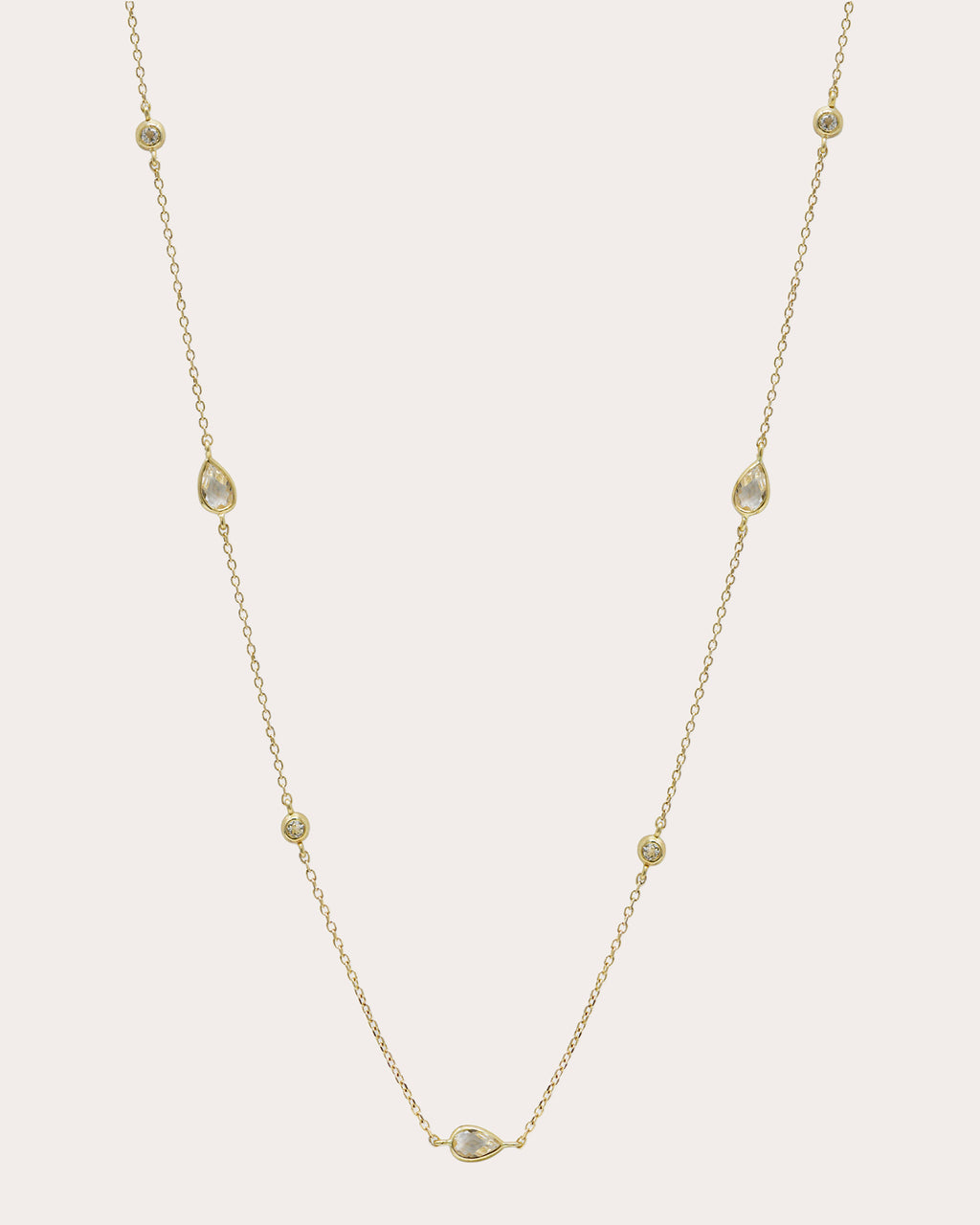 Topaz Cléo Alice Station Necklace