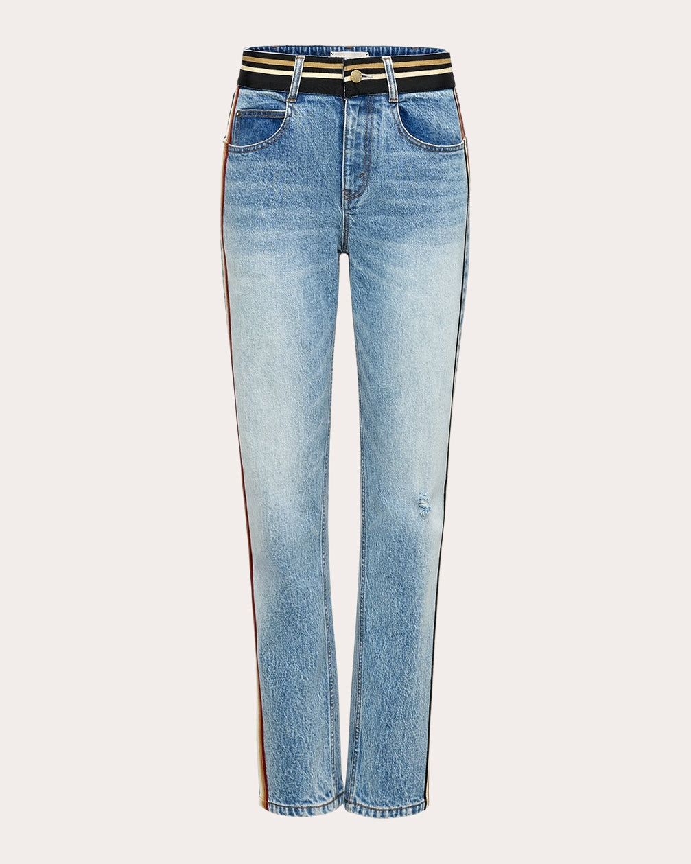 Driss Grosgrain Slim Jeans