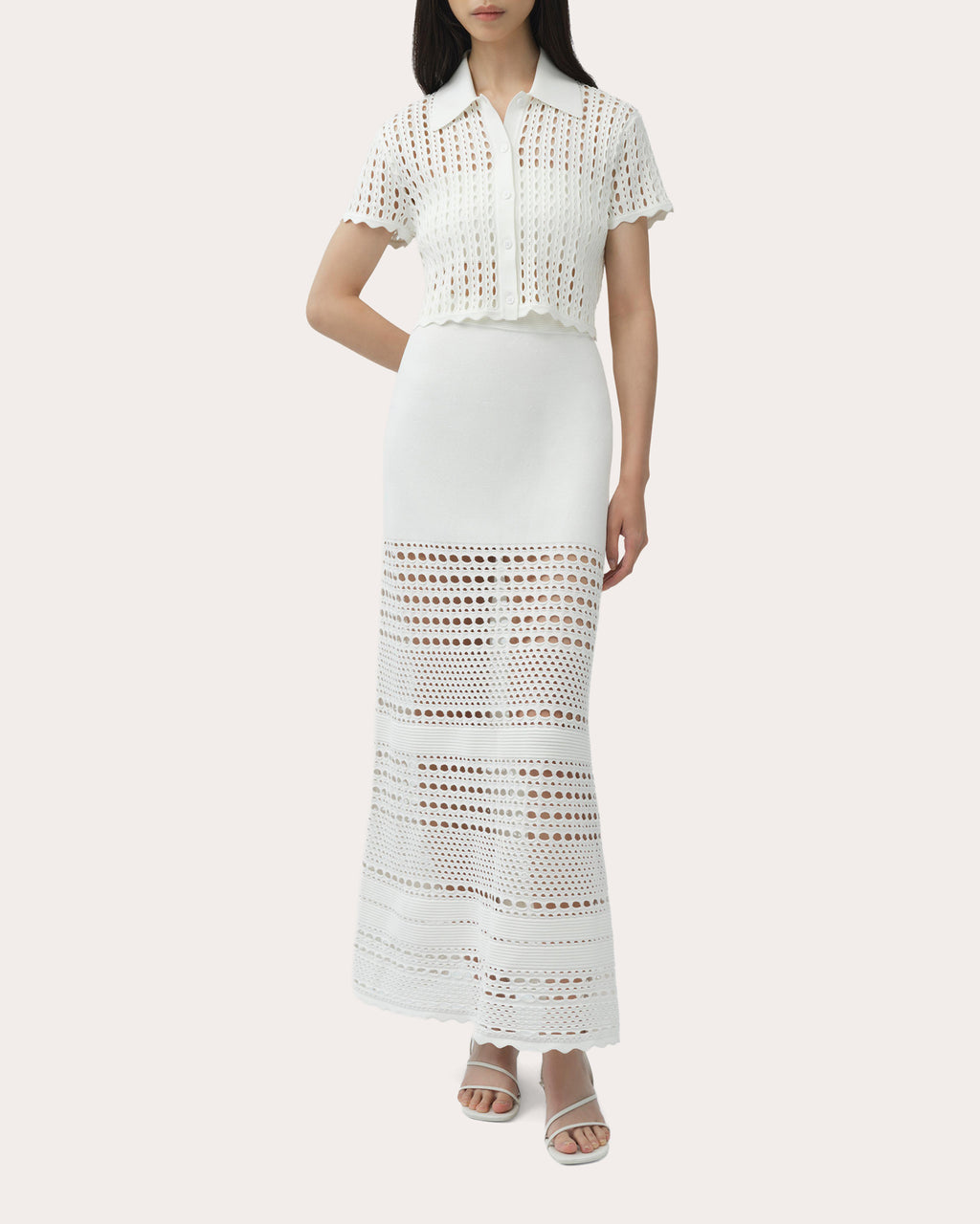 Arlan Eyelet Stitch Camp Shirt