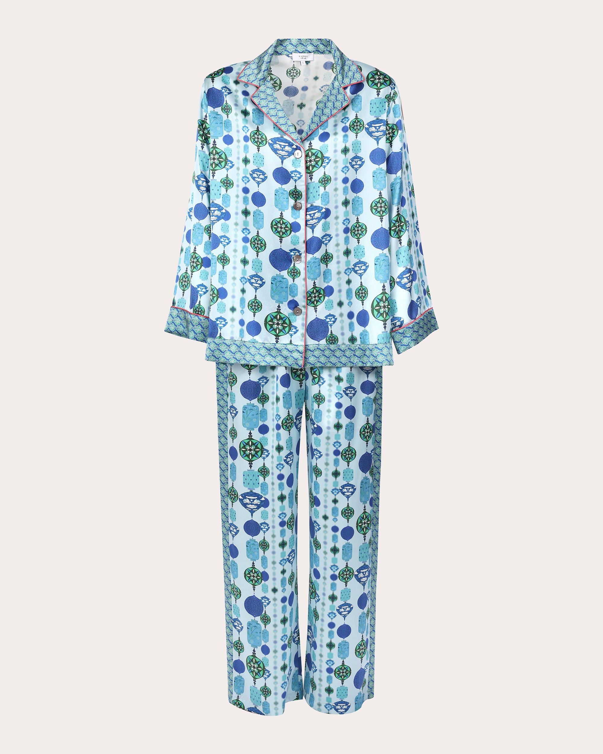 Isa Chochin Silk Pajama Set