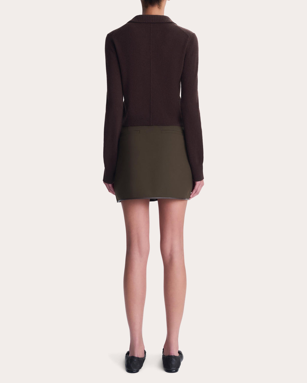 Sheridan Belted Wrap Mini Skirt