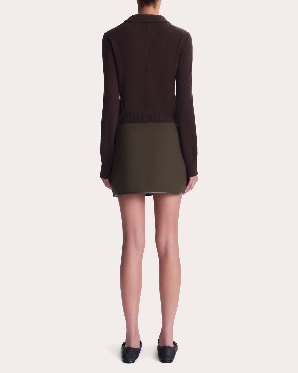 Constance Cashmere Shrunken Polo