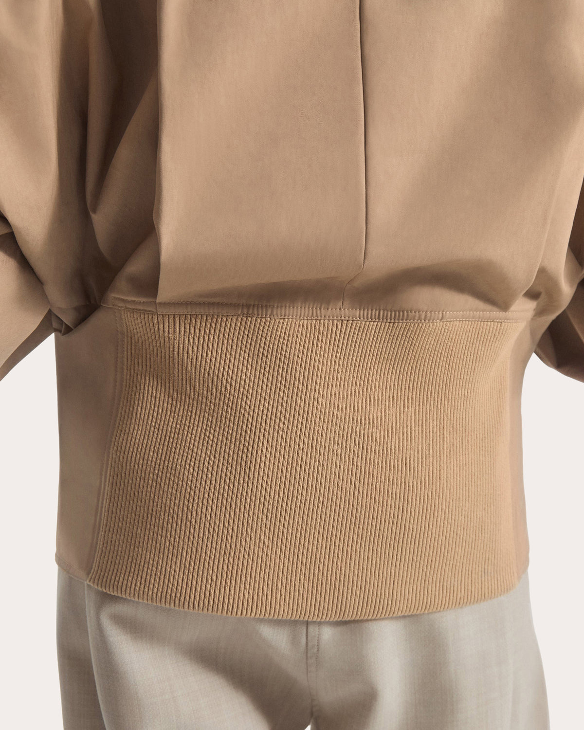 Cotton Twill Wrap Jacket