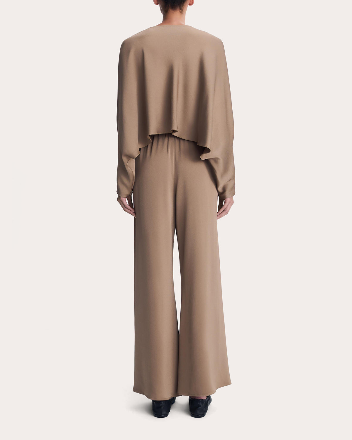 Roni Satin Wide-Leg Pants