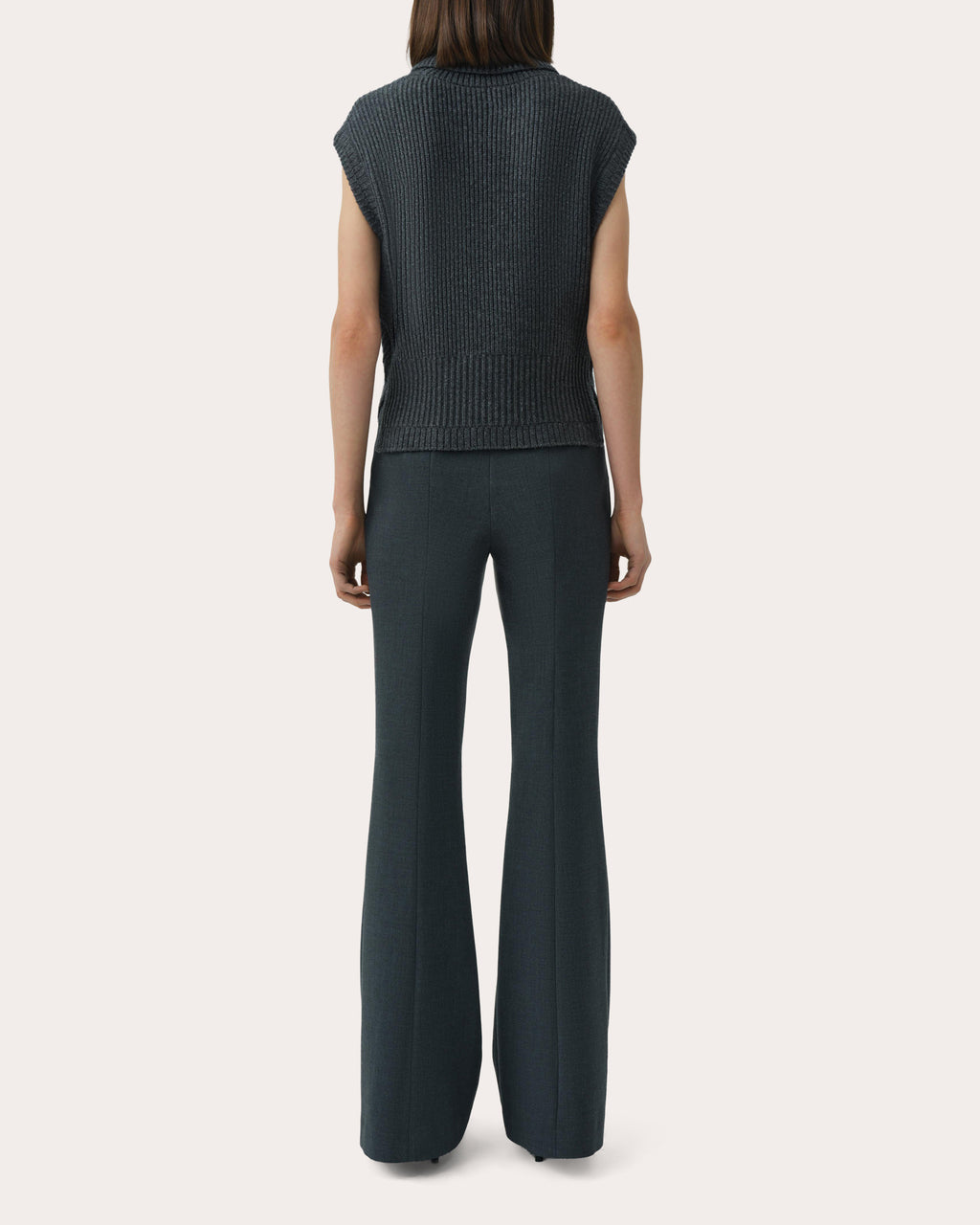 Maple Wool Knit Turtleneck Top