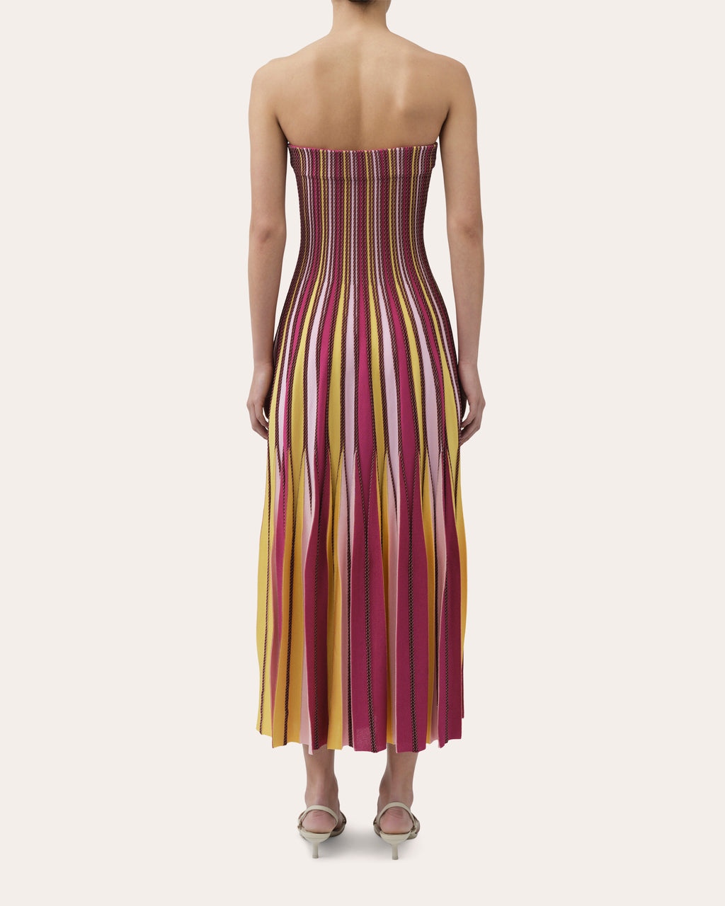 SIMKHAI Women's Soliel Midi Dress - Pink - Size L - Daisy Multi SIMKHAI Women's Soliel Midi Dress - Pink - Size L - Daisy Multi