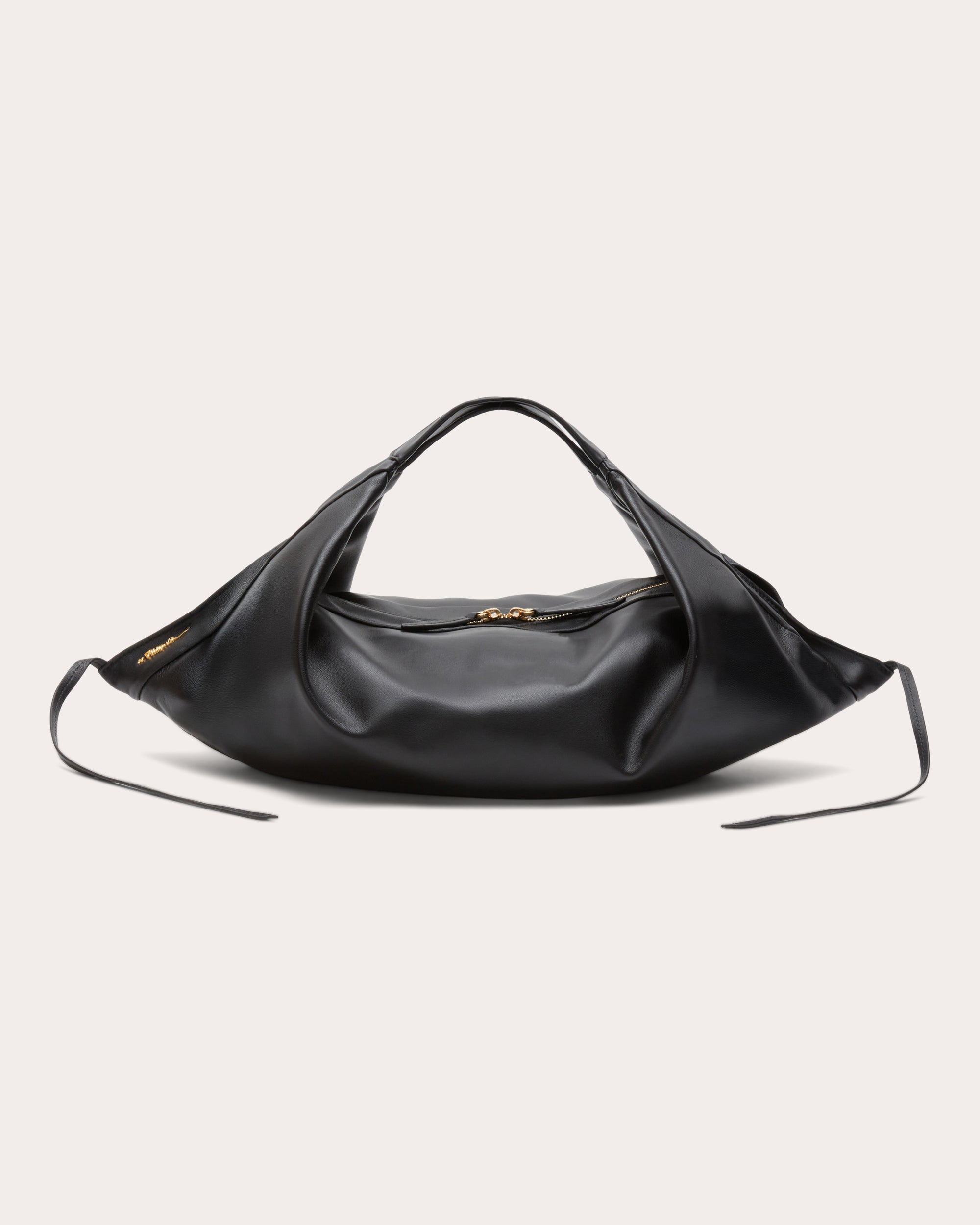 Luna Folded Leather Handbag