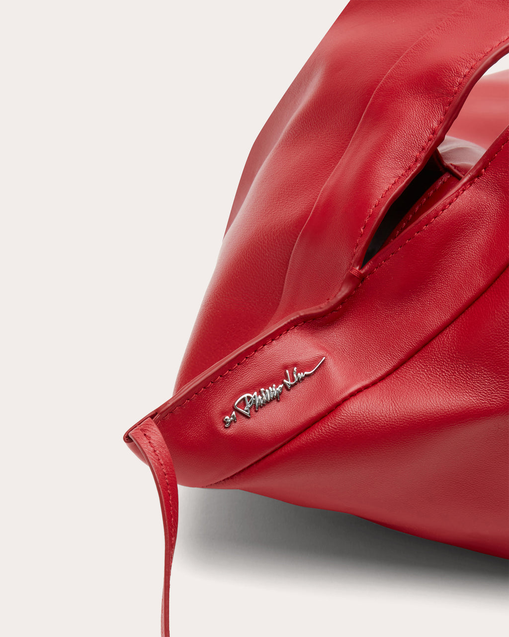 Luna Folded Leather Handbag