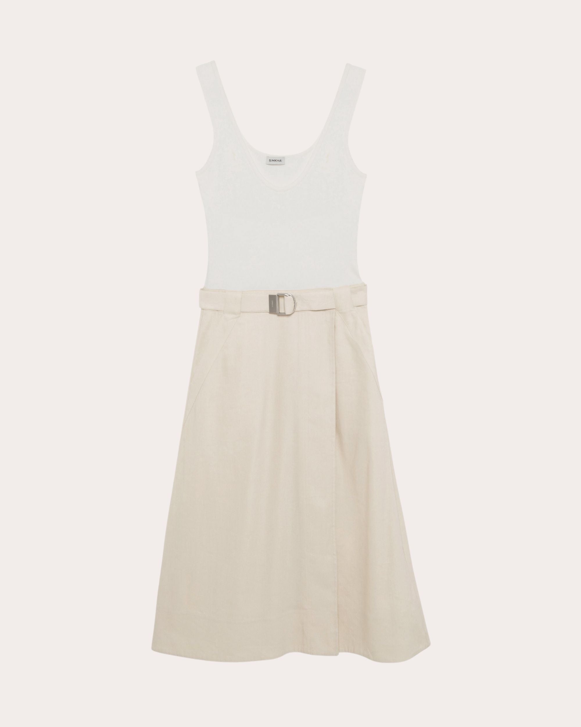 Camden Combo Tank Midi Dress
