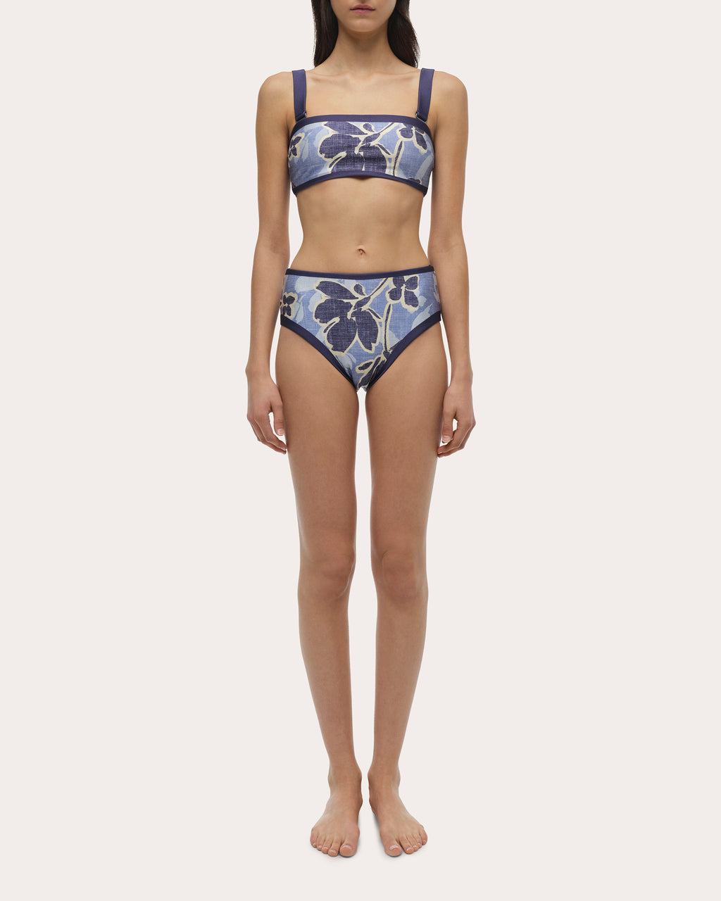 Dallia Floral High-Waist Bikini Brief