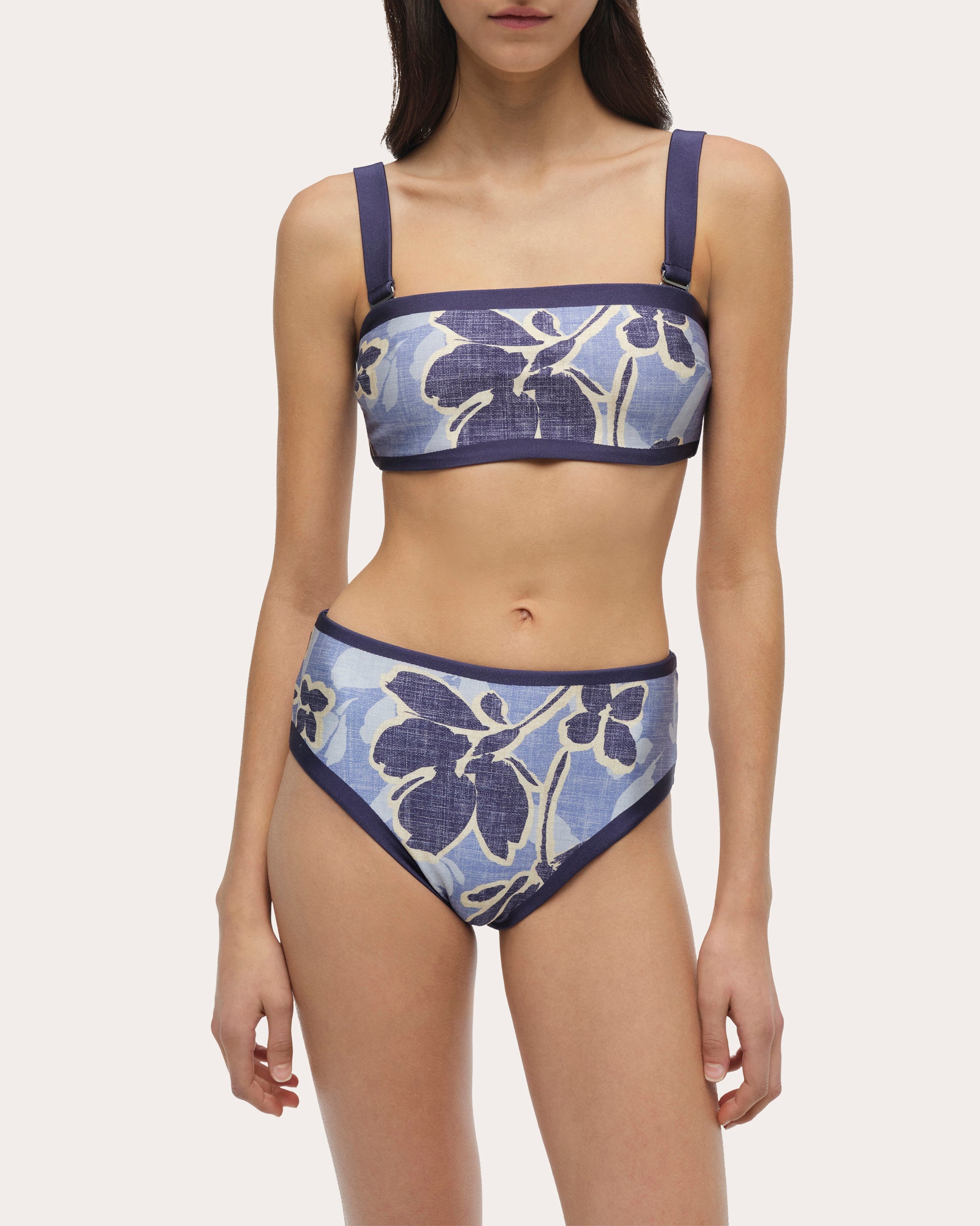 Dallia Floral High-Waist Bikini Brief
