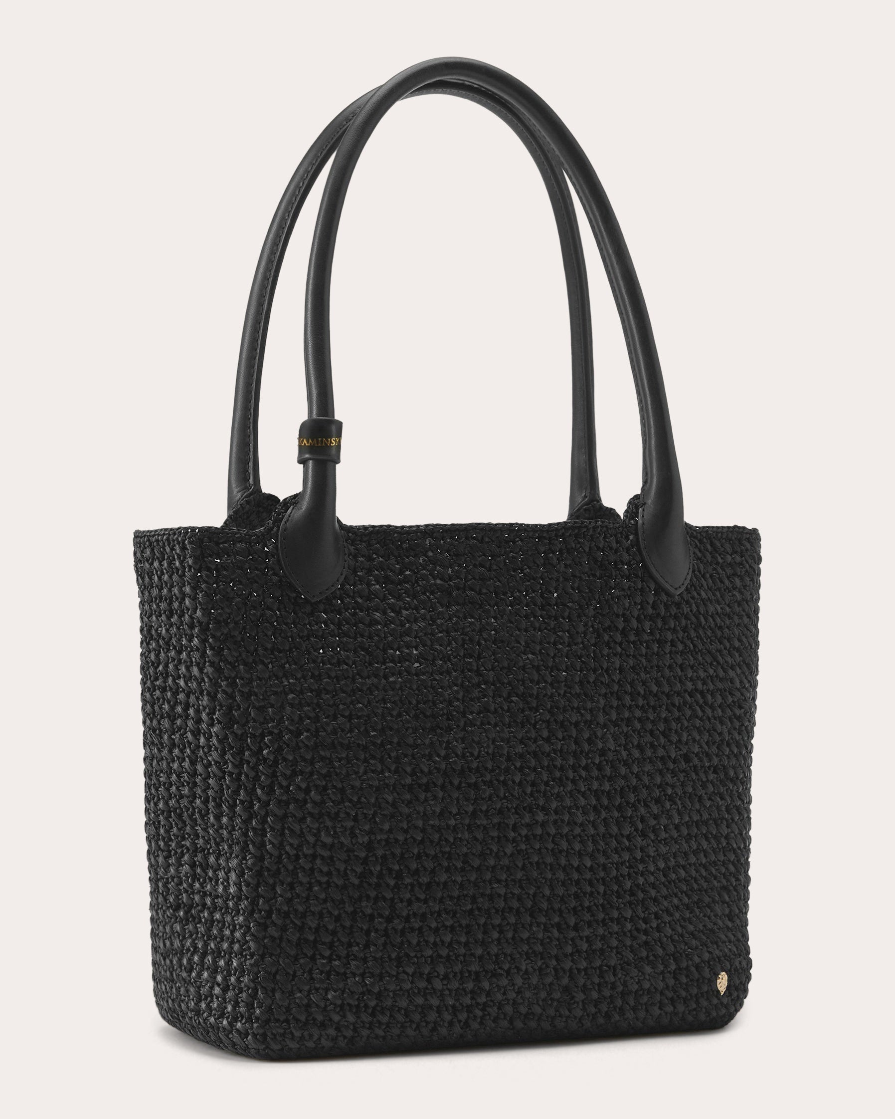 Ampara Crocheted Raffia Tote Bag